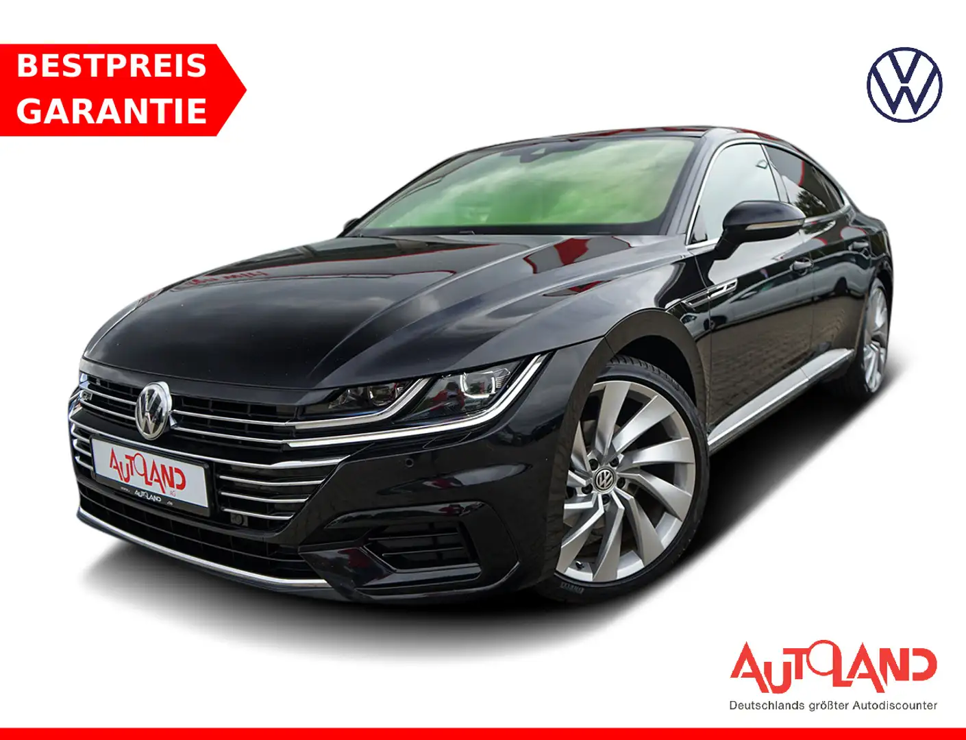 Volkswagen Arteon 2.0 R-Line LED Navi ACC PDC Massagesitz Noir - 1