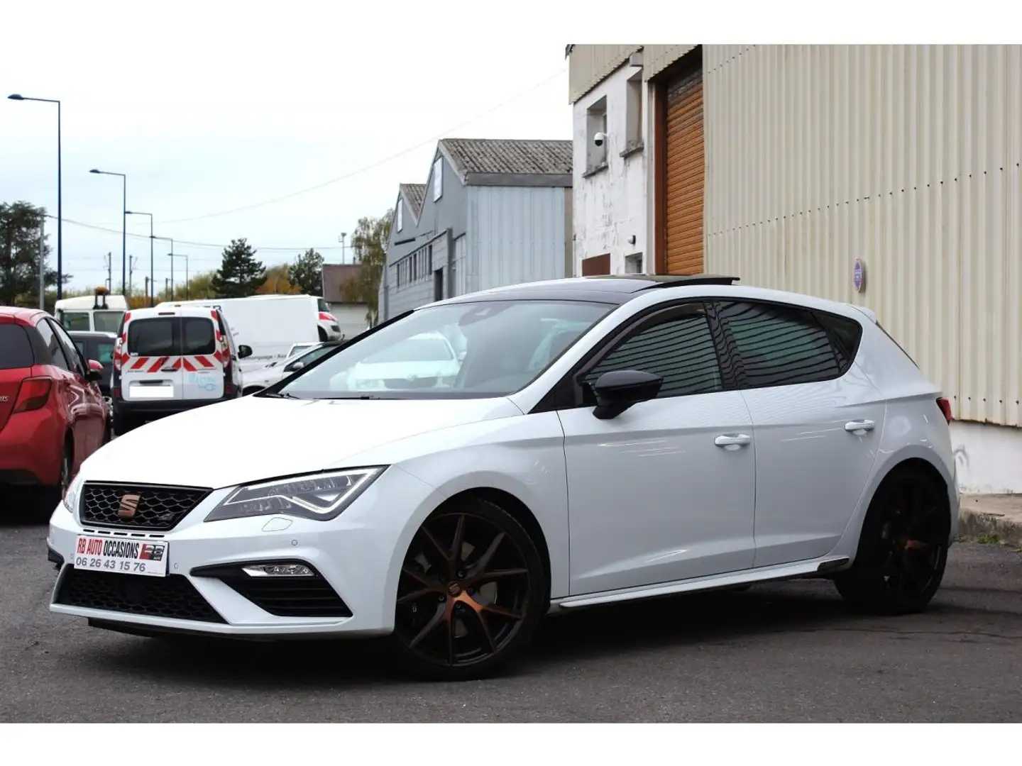 SEAT Leon Leon 2.0 16V TSI 290cv DSG7 Cupra Performance PHASE 2 Blanc - 2