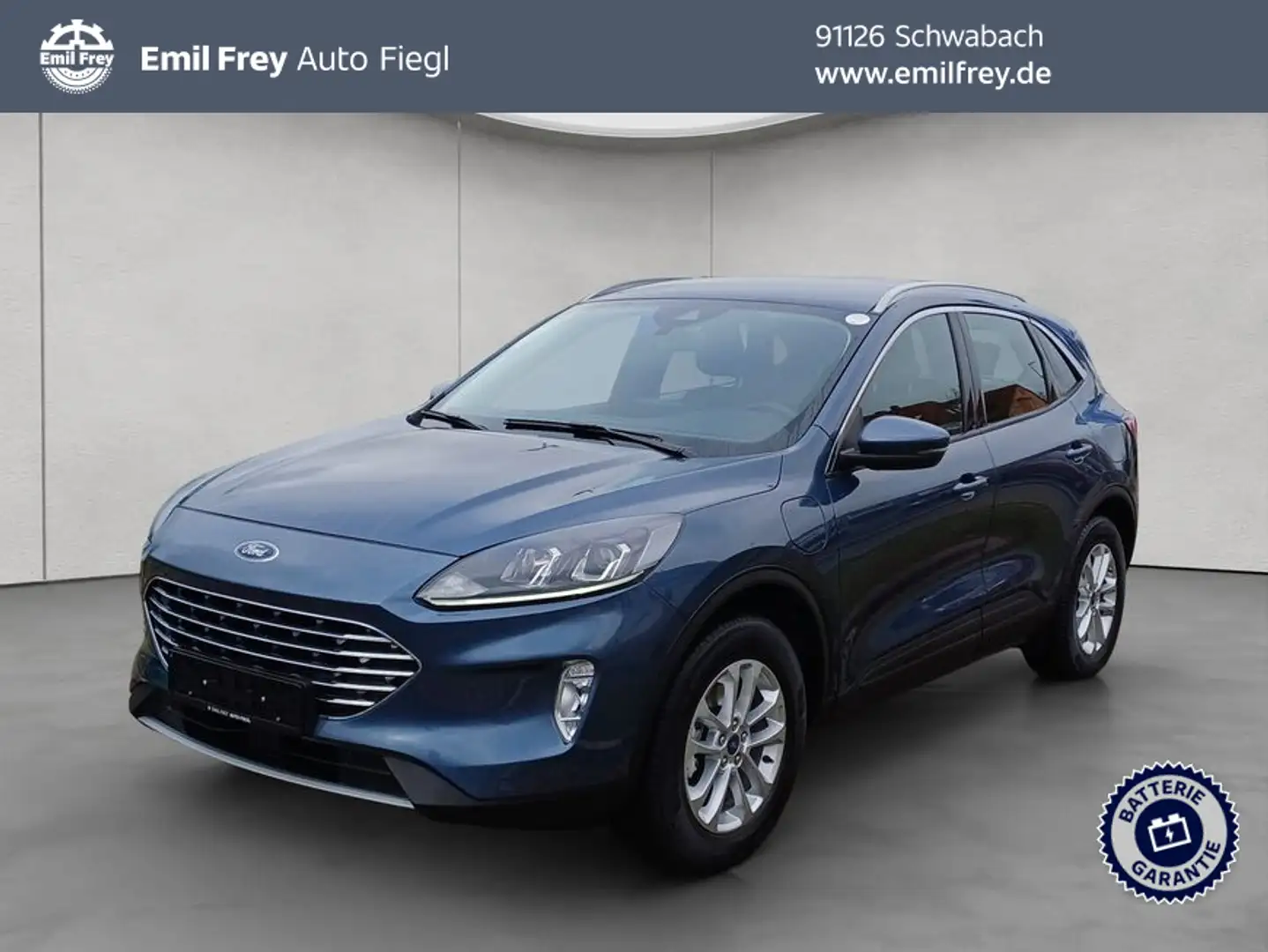 Ford Kuga 2.5 Duratec PHEV TITANIUM Bleu - 1