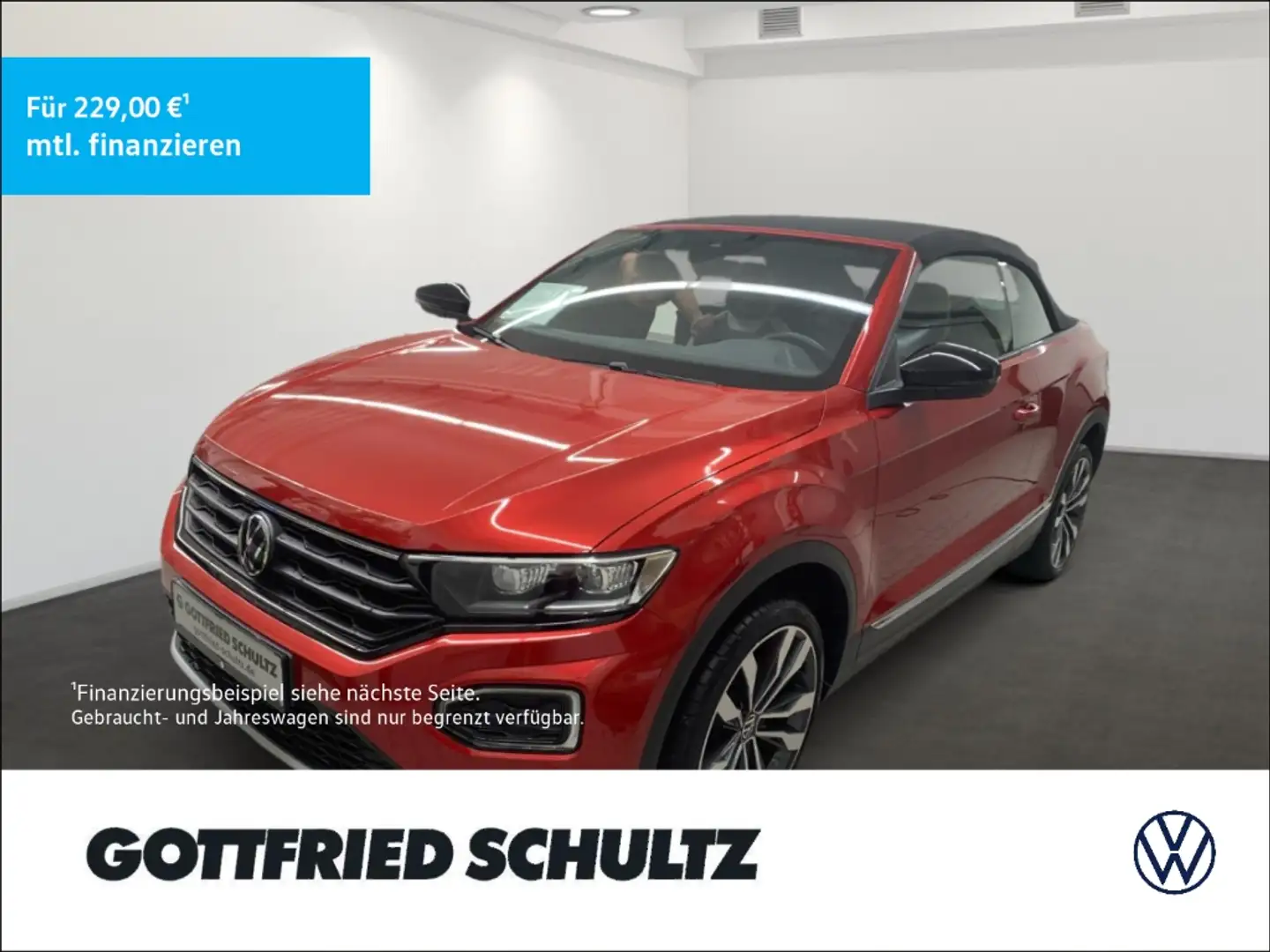 Volkswagen T-Roc Cabriolet Style 1.5 TSI DSG Leder Navi Rojo - 1