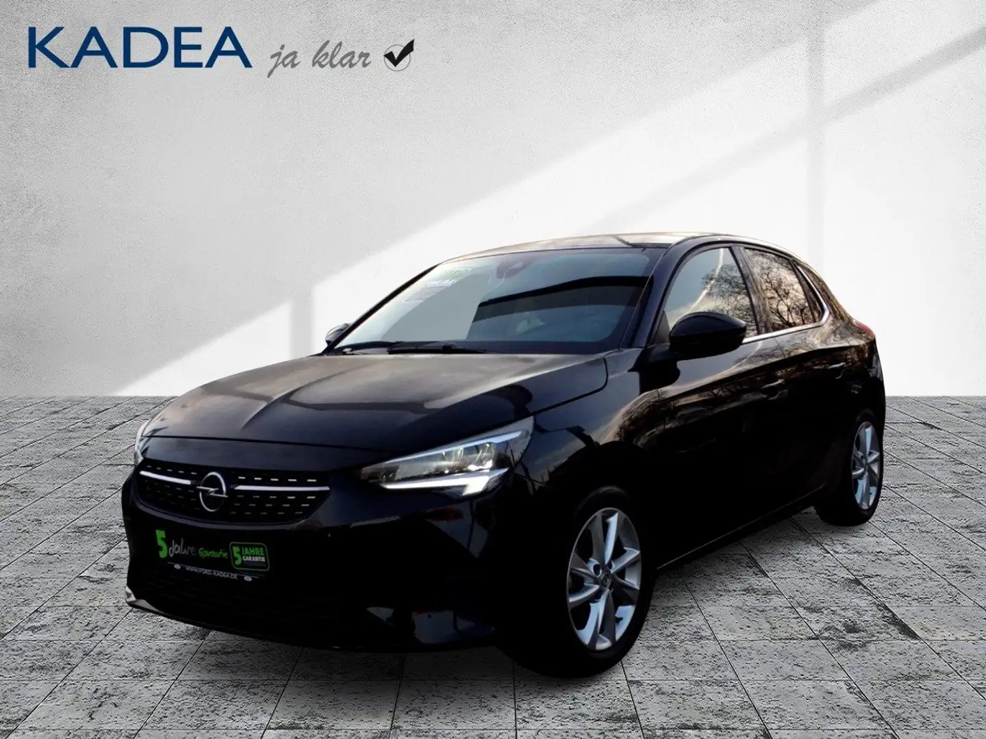 Opel Corsa F 1.2 Elegance LED+NAV+KAM+TEMPOMAT+PDC Schwarz - 2
