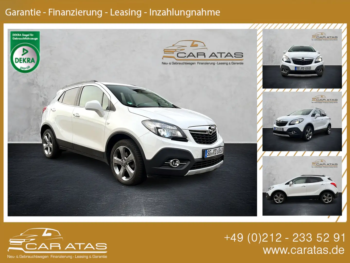 Opel Mokka INNOVATION ECOFLEX 4X4 NAVI SZHZG Weiß - 1