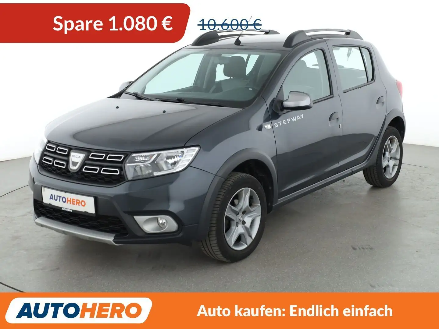 Dacia Sandero 0.9 TCe Stepway Prestige*NAVI*PDC*KLIMA*TEMPO* Grau - 1