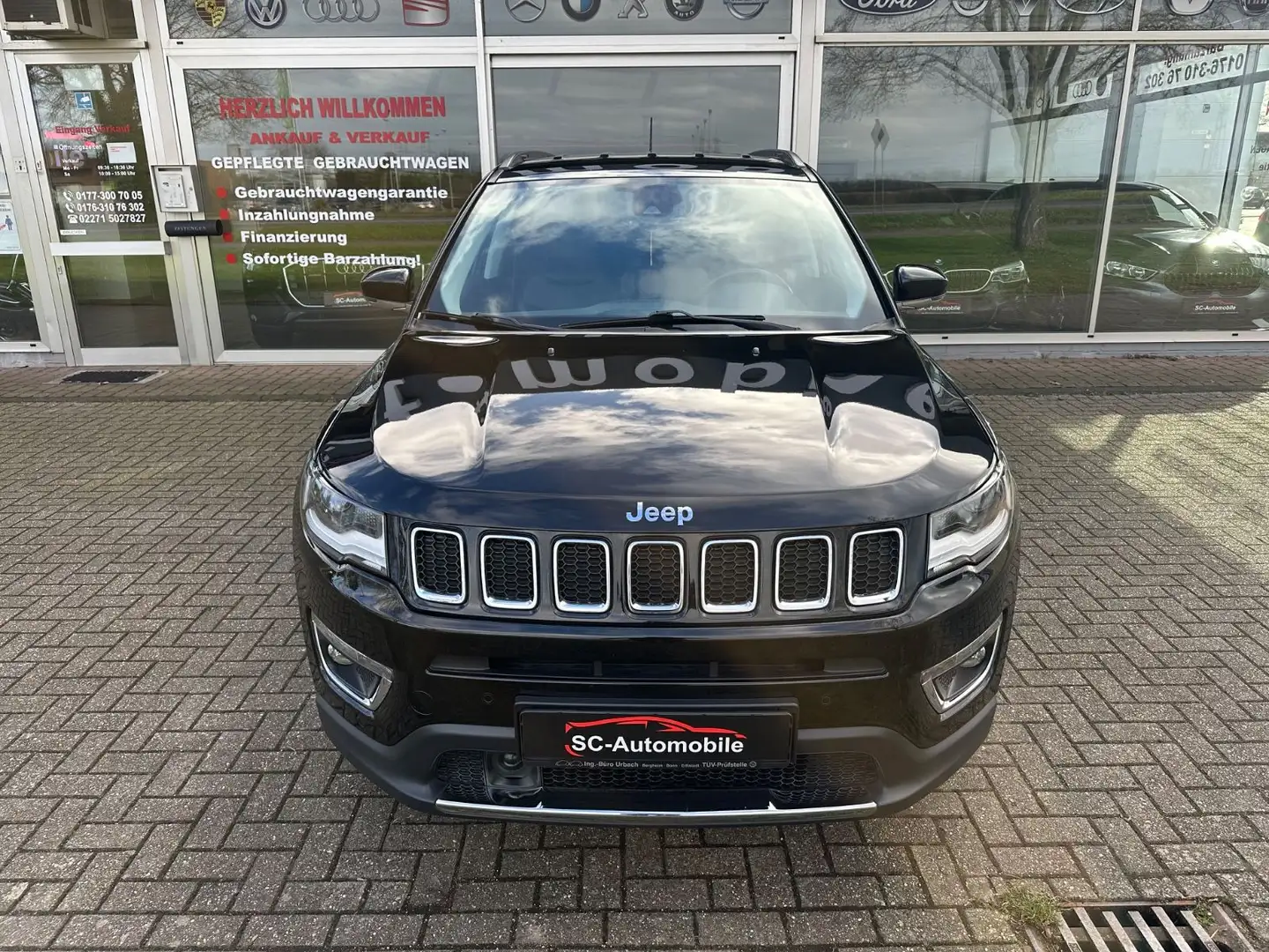 Jeep Compass Limited 4WD*AUTOMATIK*NAVI*R-KAM*KEYLESS Noir - 2
