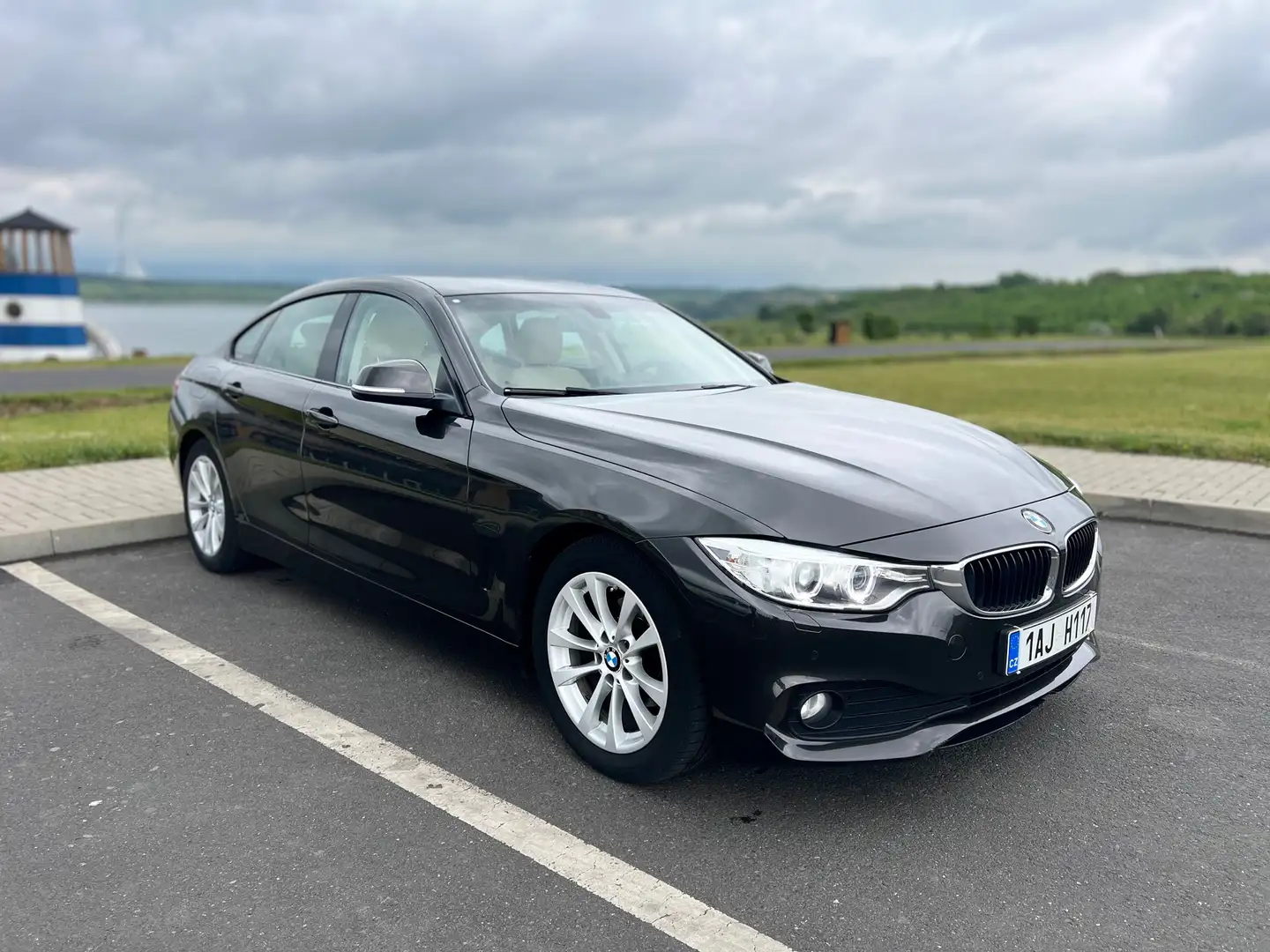 BMW 418 418d Gran Coupe Aut. Luxury Line Brun - 2