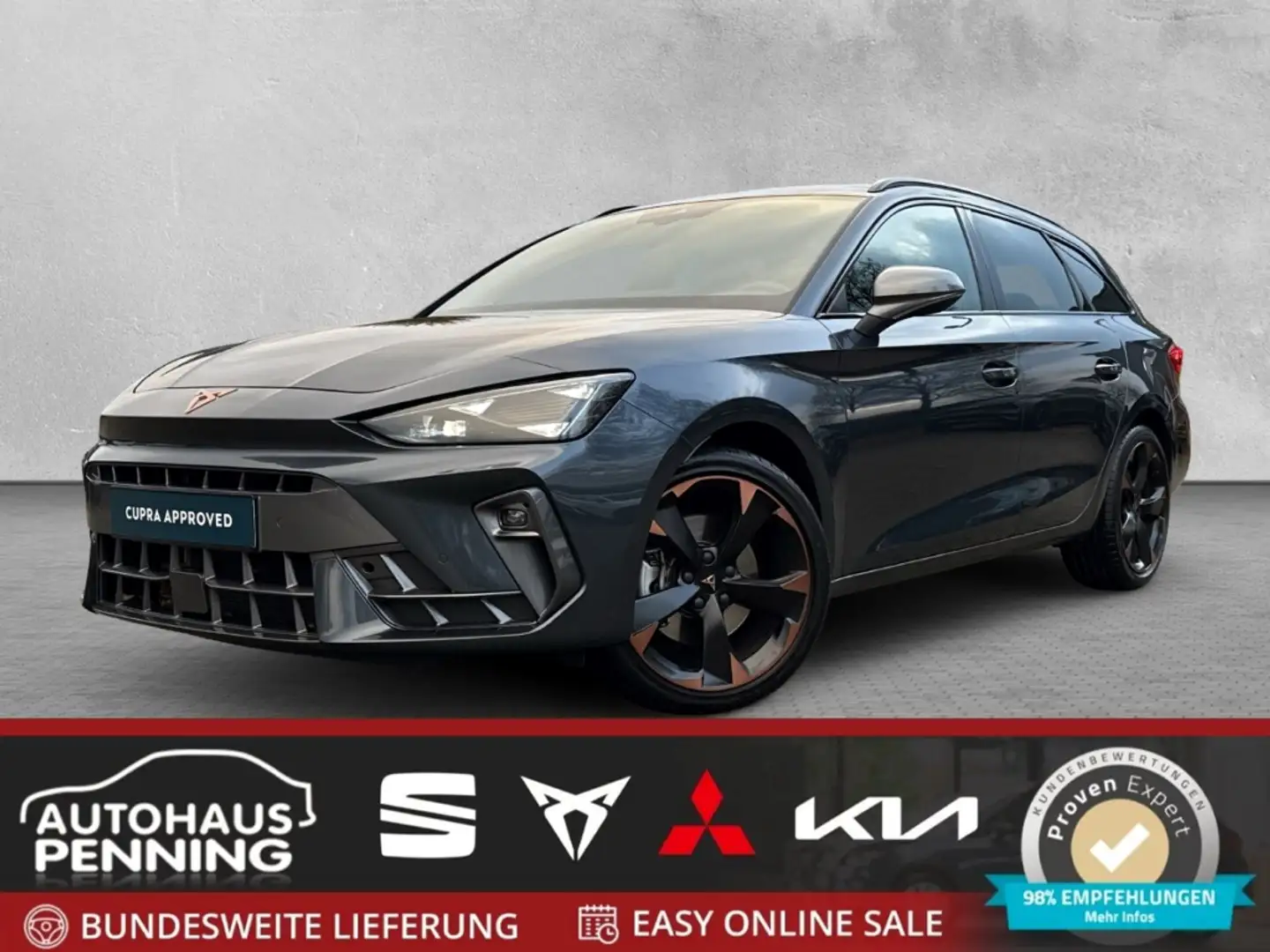 CUPRA Leon CUPRA Sportstourer 2.0 TDI LED KAMERA FULL LINK ME Grau - 1