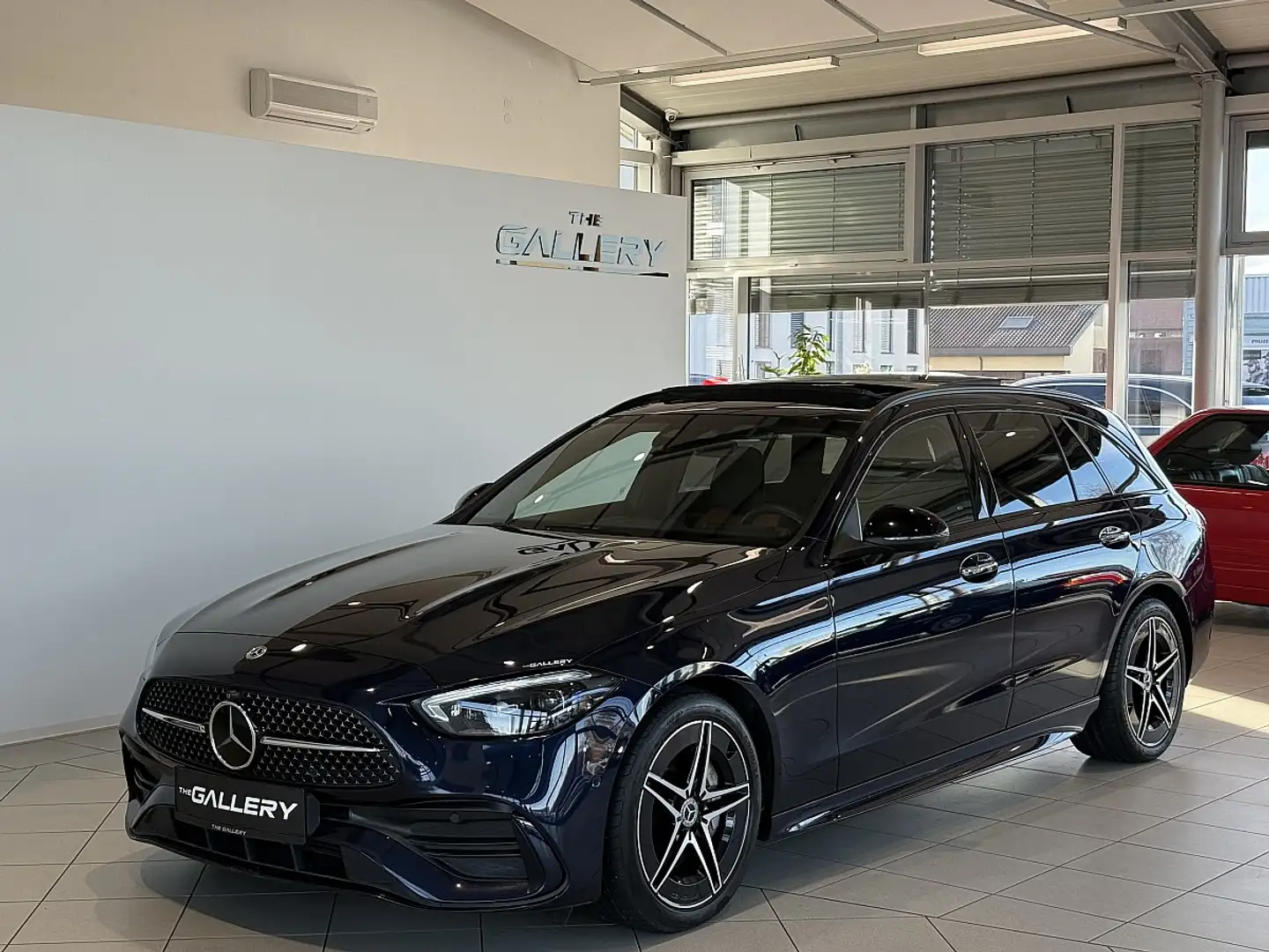 Mercedes-Benz C 220 d T 4MATIC Aut.*Panorama*Standheizung*Spur*Totw... Bleu - 2