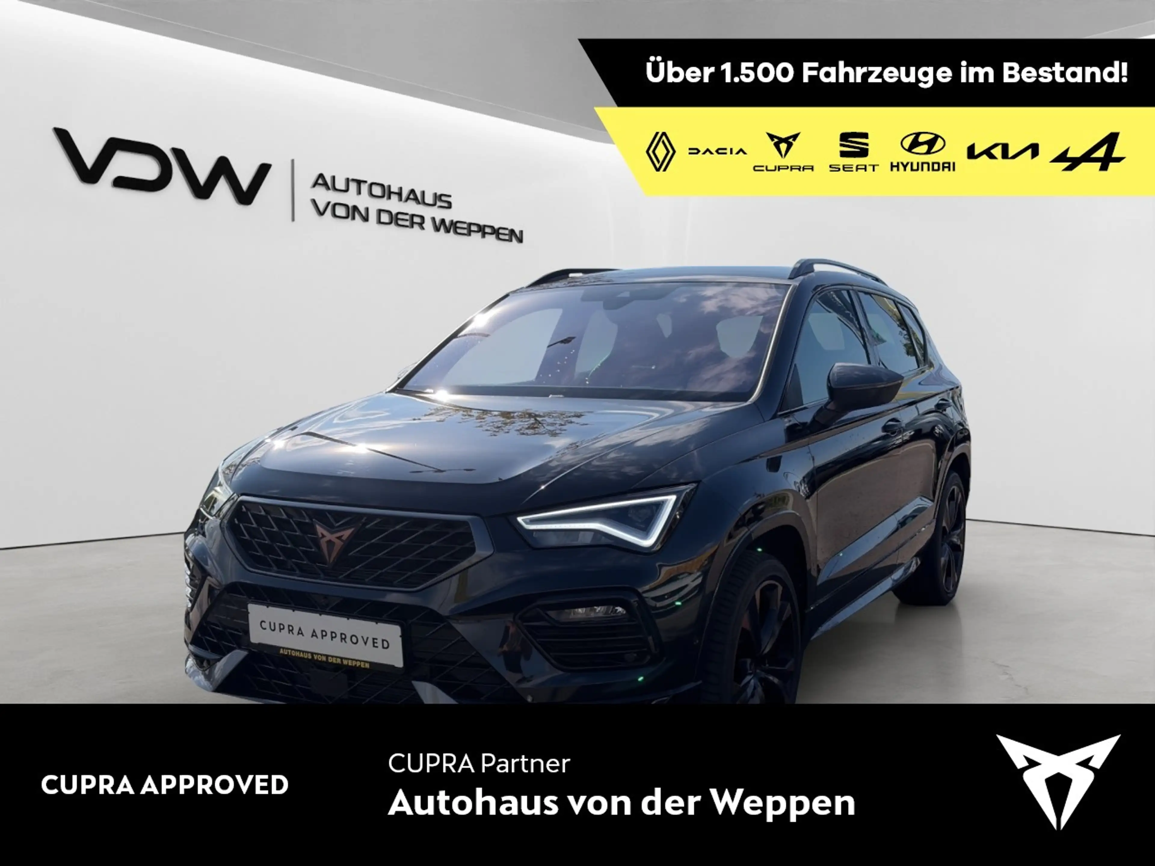 CUPRA Ateca TSI DSG VZ 4Drive 5JGar AHK TopView Beats