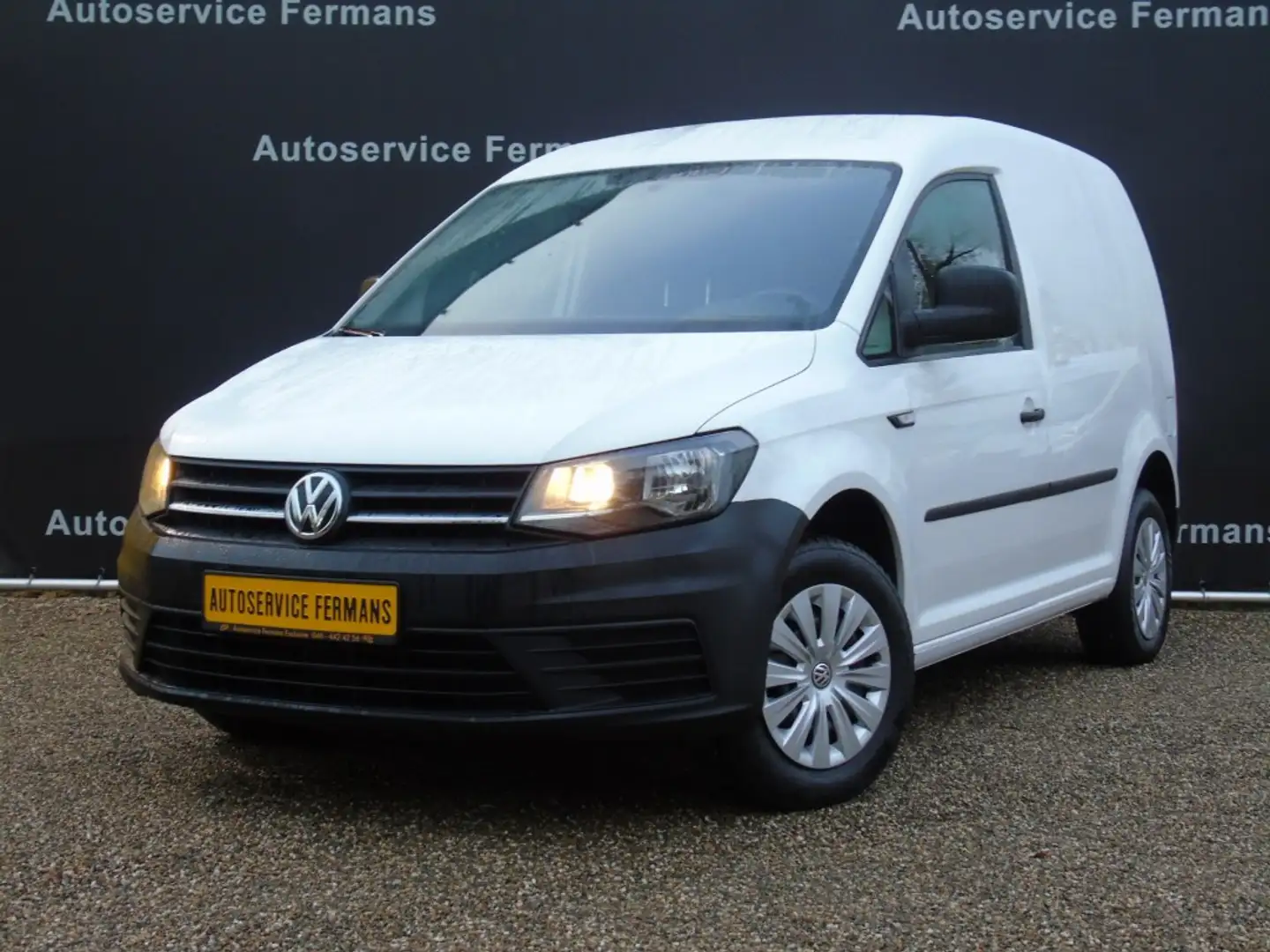 Volkswagen Caddy 1.2TSI Benzine - 2017 - 93DKM - Airco Blanc - 2
