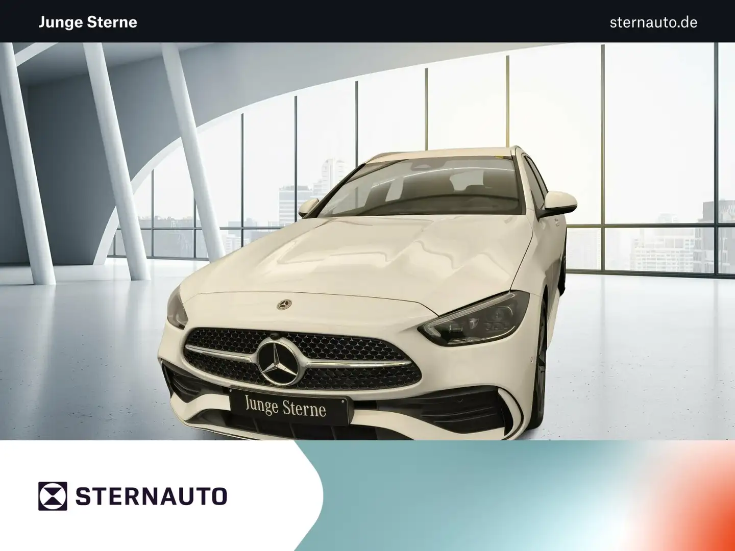 Mercedes-Benz C 300 C 300 T 4M AMG Advanced Plus AHK Distro Multibeam Weiß - 1