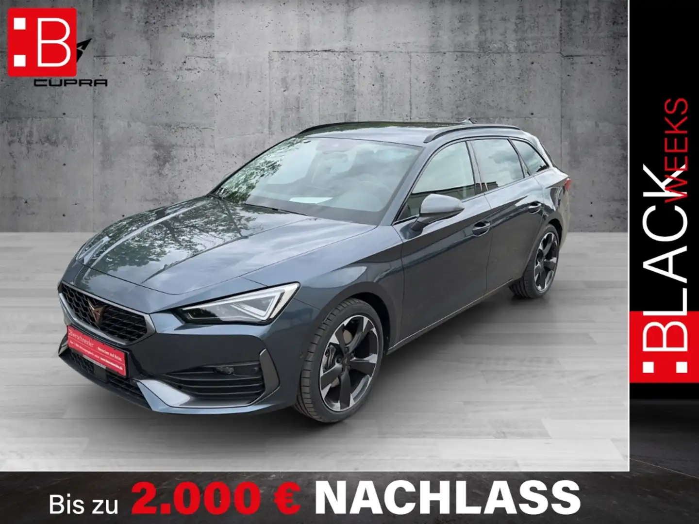 CUPRA Leon Sp. 2.0 TDI DSG 18 DCC Matrix-LED FaPa XL Kamera B Gris - 1