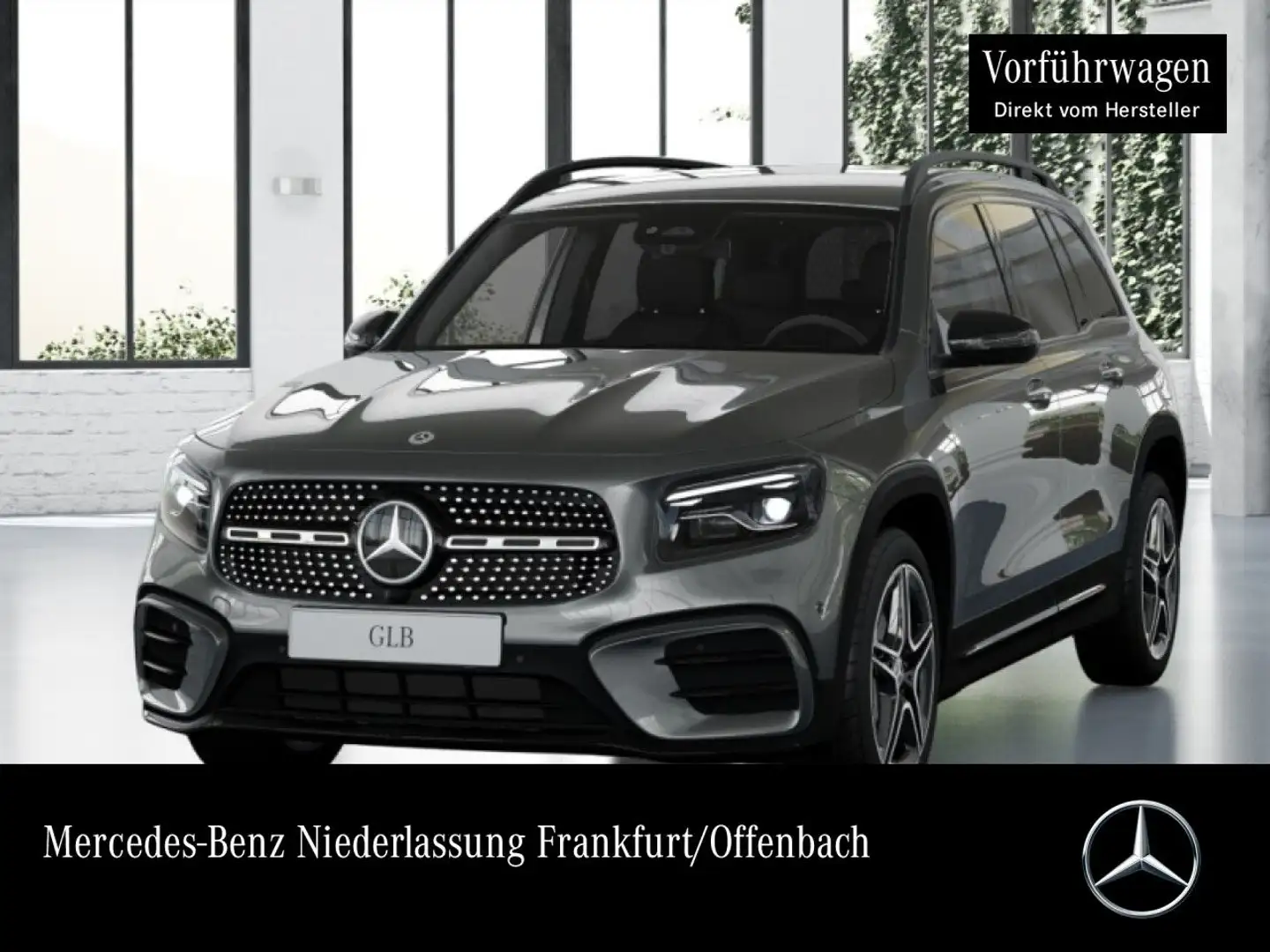 Mercedes-Benz GLB 200 AMG+NIGHT+360°+AHK+MULTIBEAM+TOTW+KEYLESS Grau - 1