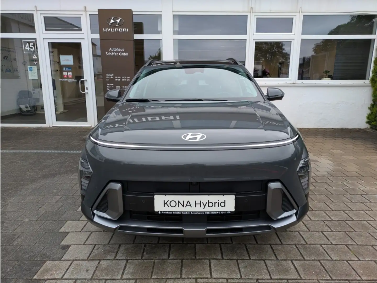 Hyundai KONA Hybrid SX2 PRIME 1.6 T-GDI 6-DCT Glas-Schiebedach Gris - 2