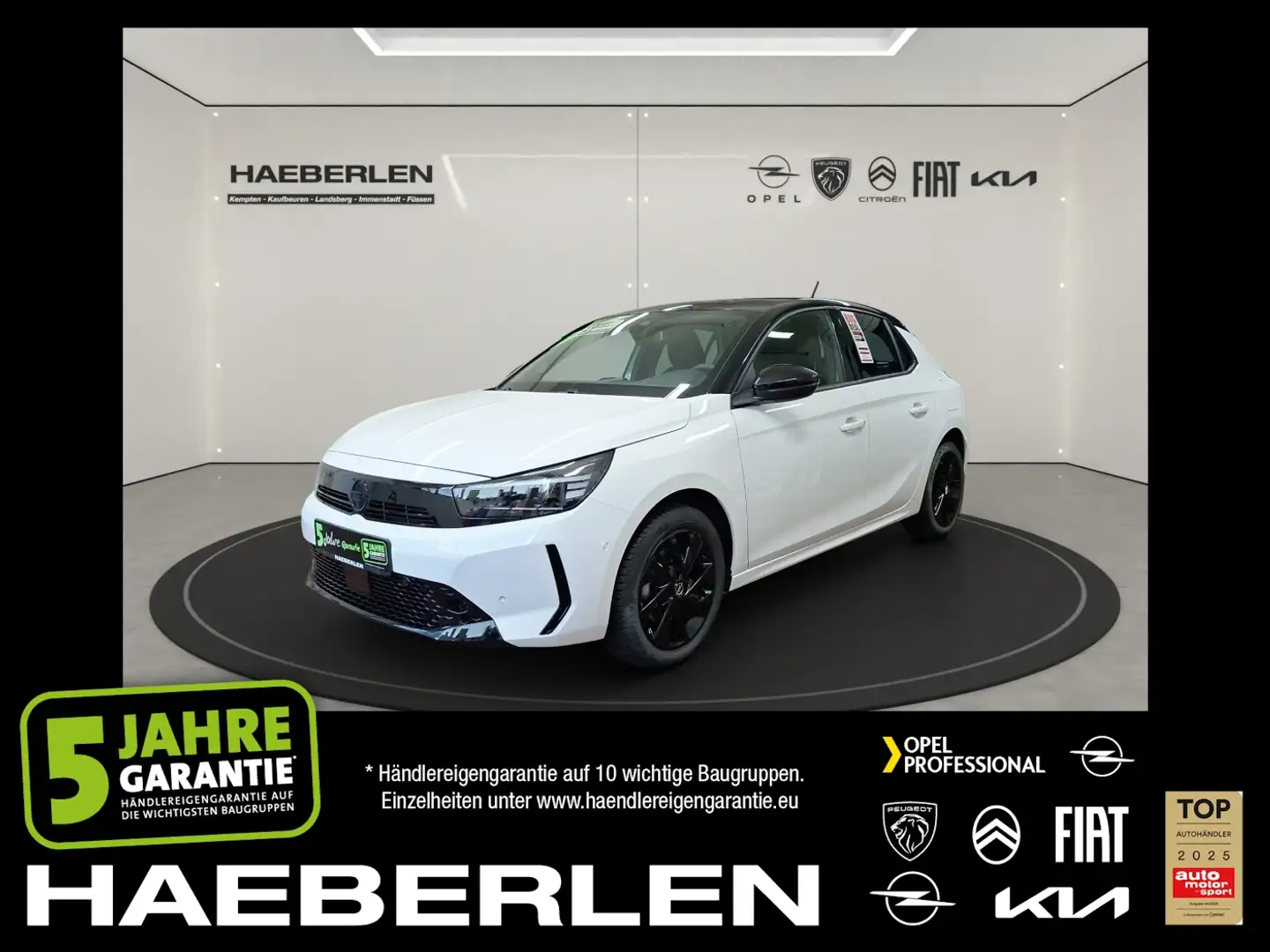 Opel Corsa F 1.2 Turbo GS *Sitzheiz*Rückfahrkamera* Bianco - 1