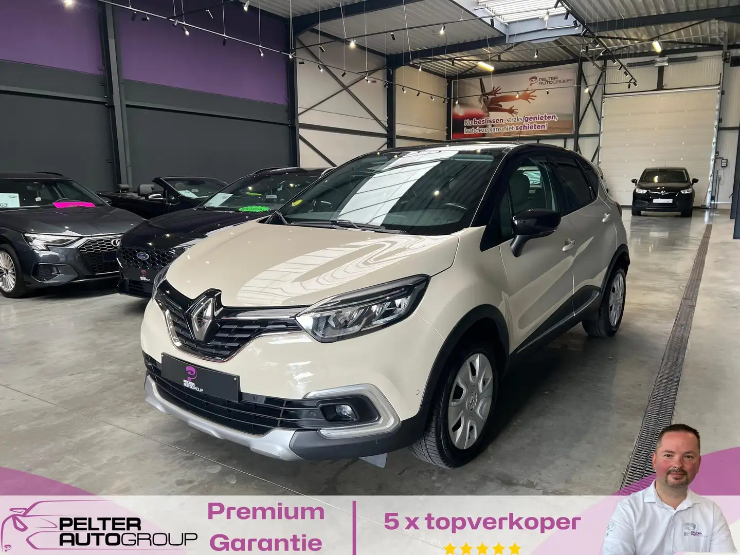 Renault Captur 1.5DCi Energy Intens GPS Camera Trekhaak Blanc - 1