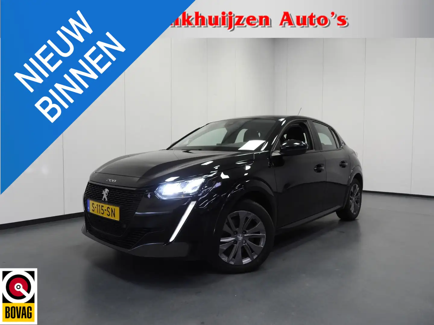 Peugeot e-208 EV Active Pack 50 kWh NAVI/CLIMA/CRUISE/PDC/16"LMV Schwarz - 1
