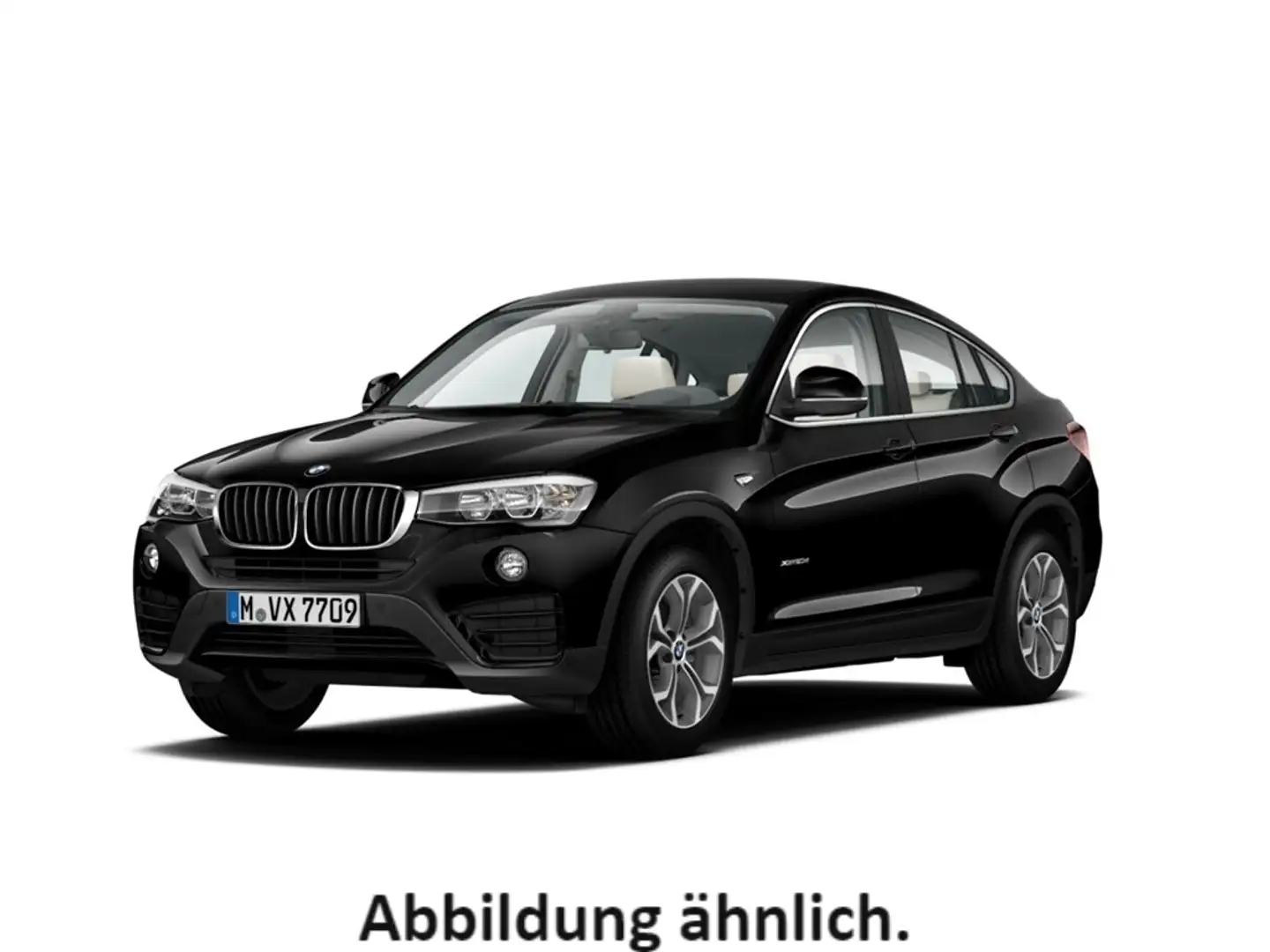BMW X4 20d xLine xDrive/HUD/AHK/Navigation/Leder/LED Schwarz - 1