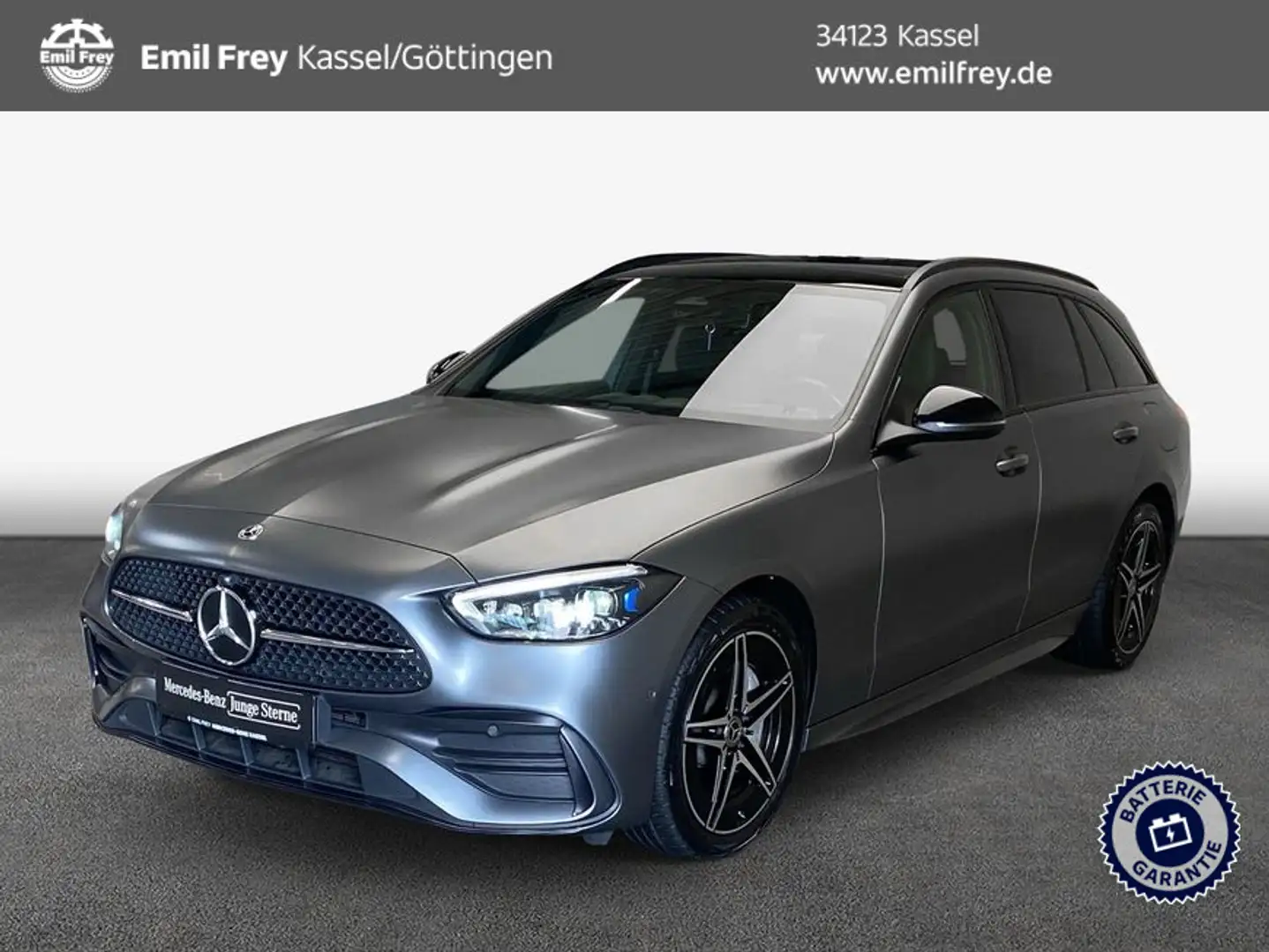 Mercedes-Benz C 300 C-Klasse Grijs - 1