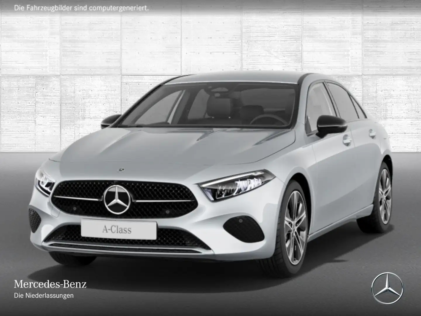 Mercedes-Benz A 200 d Lim PROGRESSIVE+NIGHT+LED+KAMERA+TOTW+8G Silber - 2