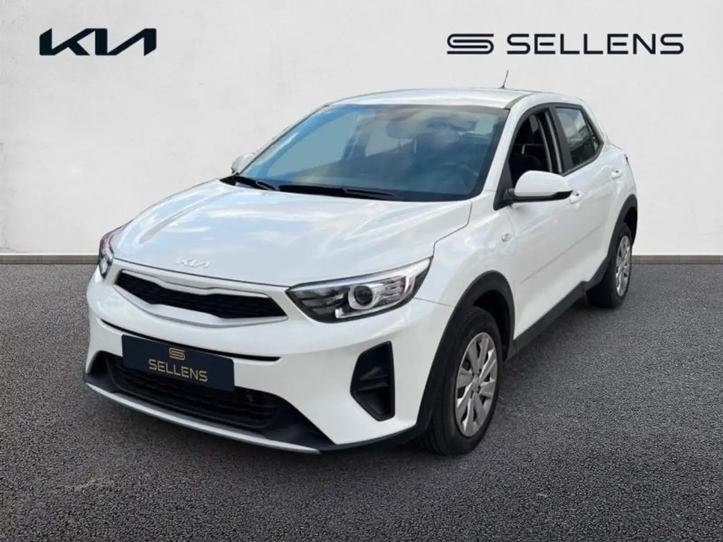 Kia Stonic 1.0 T-GDi 100ch Motion Blanc - 1