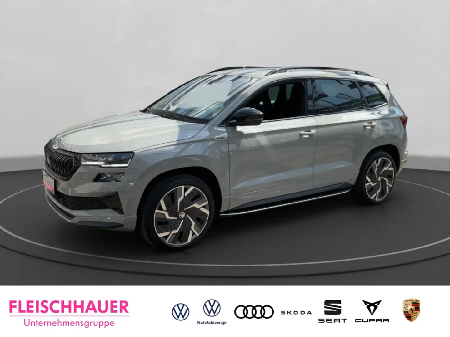 Skoda Karoq Sportline 2.0 TSI DSG 4x4 AD StandHZG Navi Digital Gris - 1