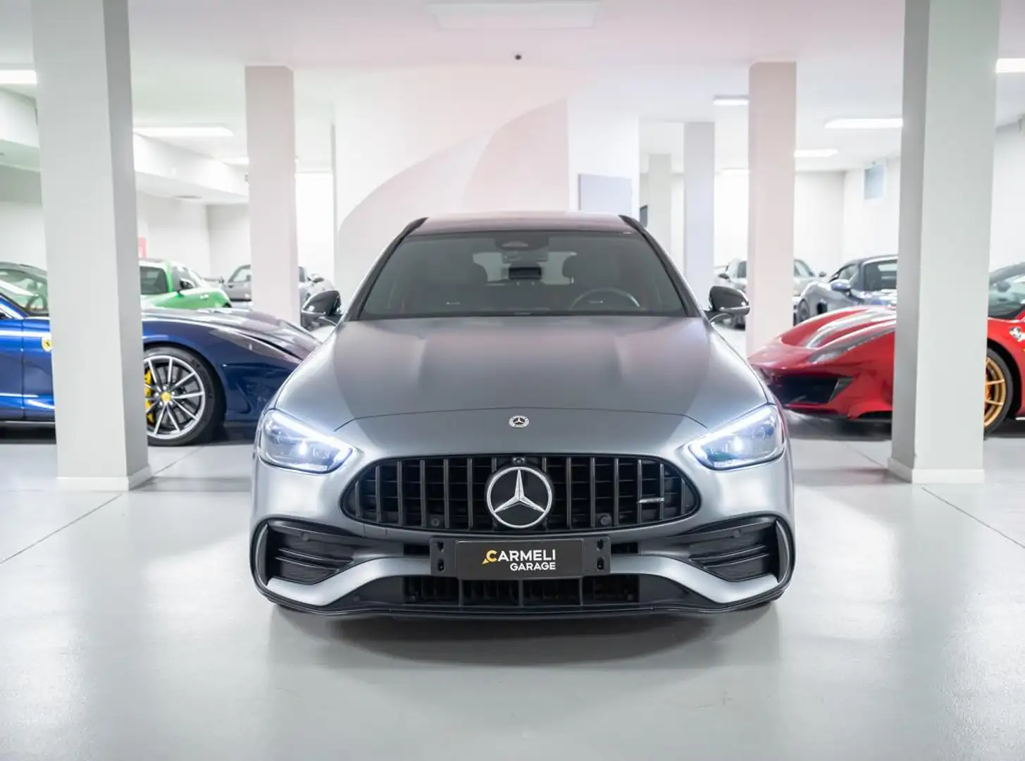 Mercedes-Benz C 43 AMG SW 4MATI Premium Pro -CERCHI 20-AMG DRIVER'S Grigio - 2