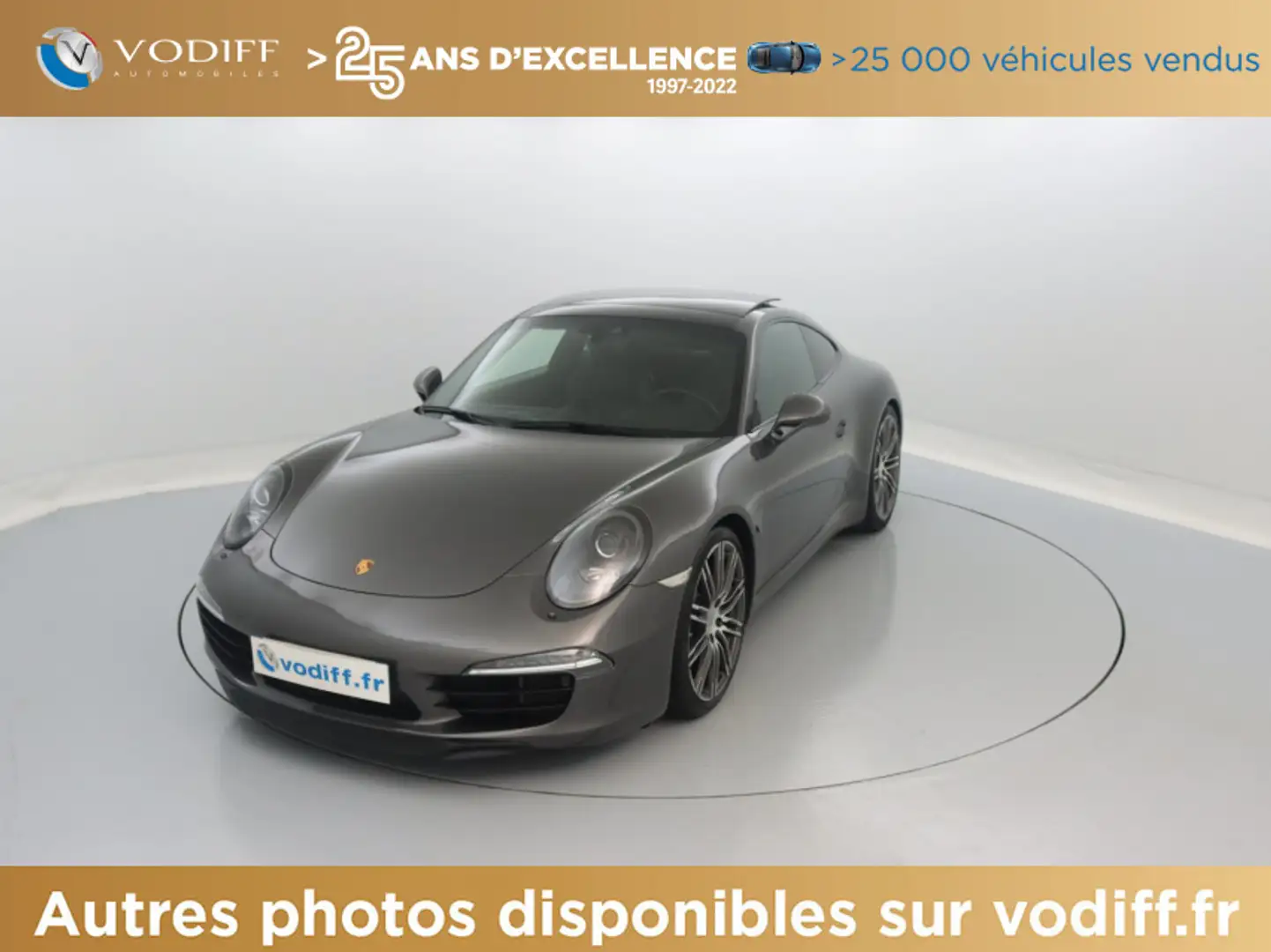 Porsche 991 CARRERA S PDK 400 CV Gris - 1