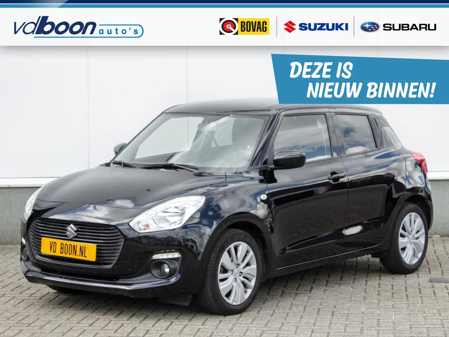 Suzuki Swift 1.2 Select | Navi | Airco | Camera | Park sens | L Zwart - 1
