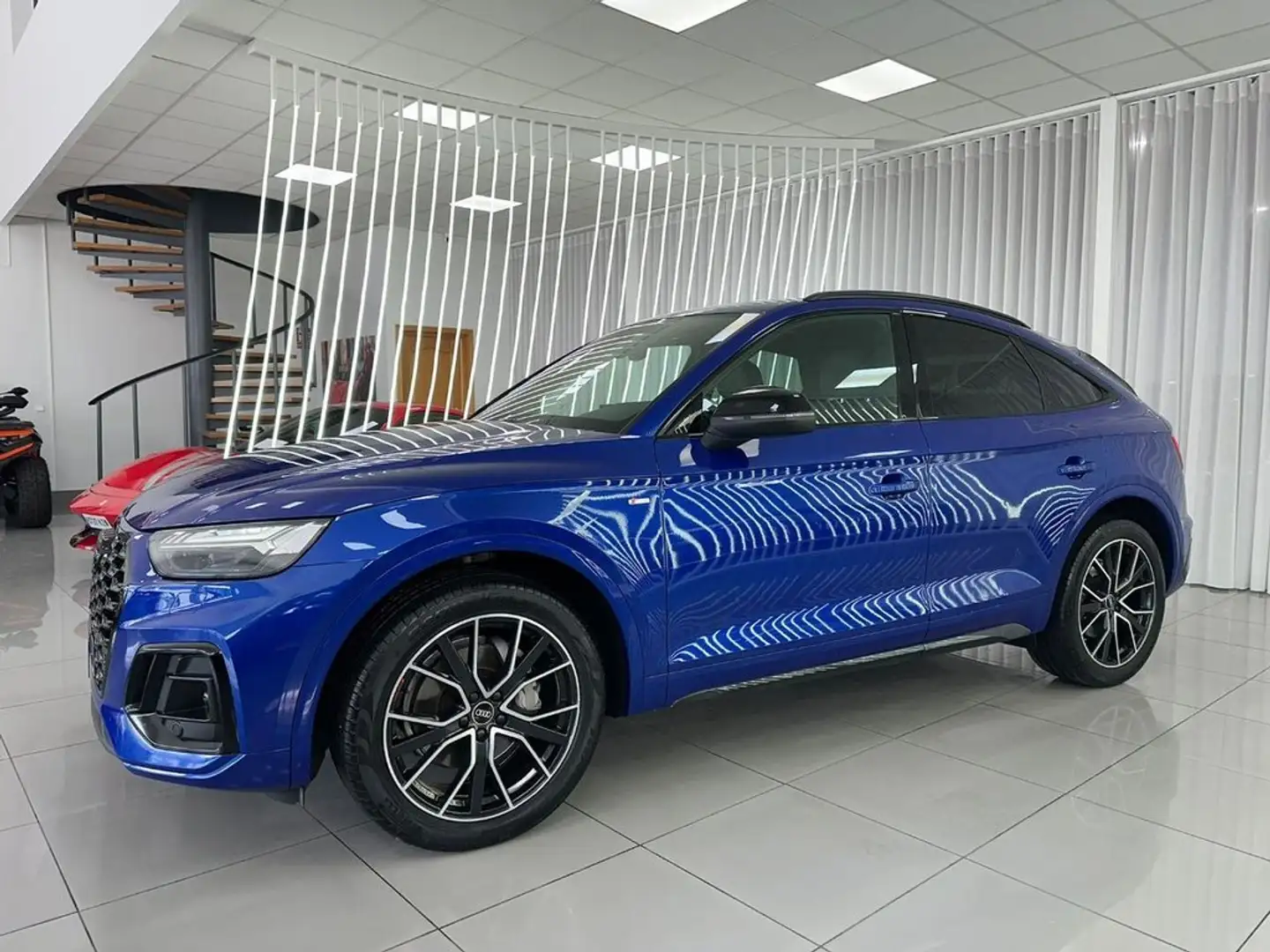 Audi Black line 35 TDI 120kW S tronic Azul - 2
