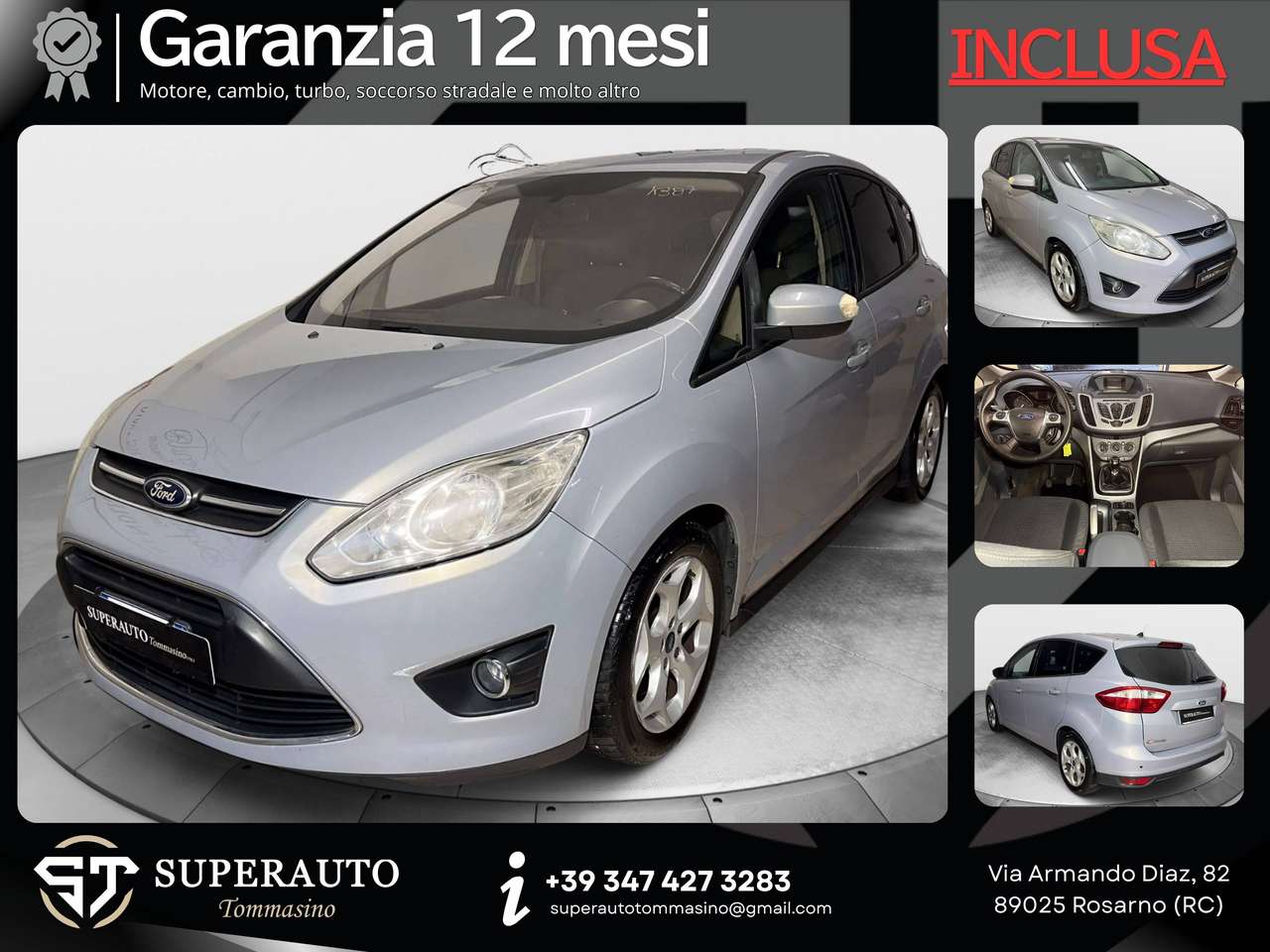 Ford C-Max C-Max II 2010 1.6 tdci Titanium 115cv dpf