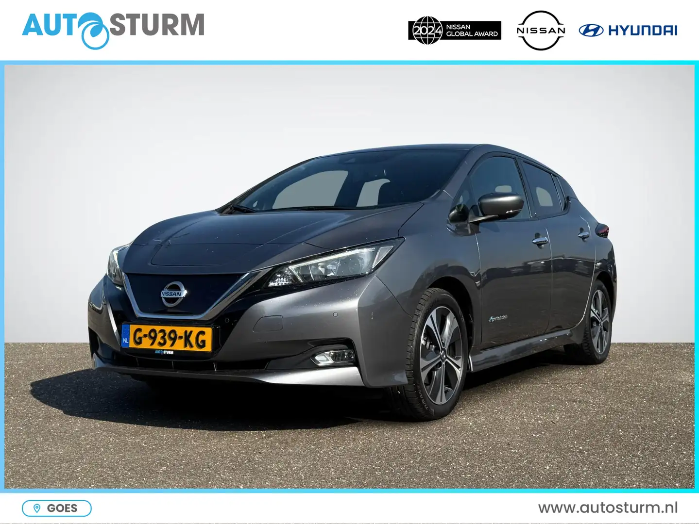 Nissan Leaf N-Connecta 40 kWh | Navigatie | 360° Camera | Stuu Gris - 1