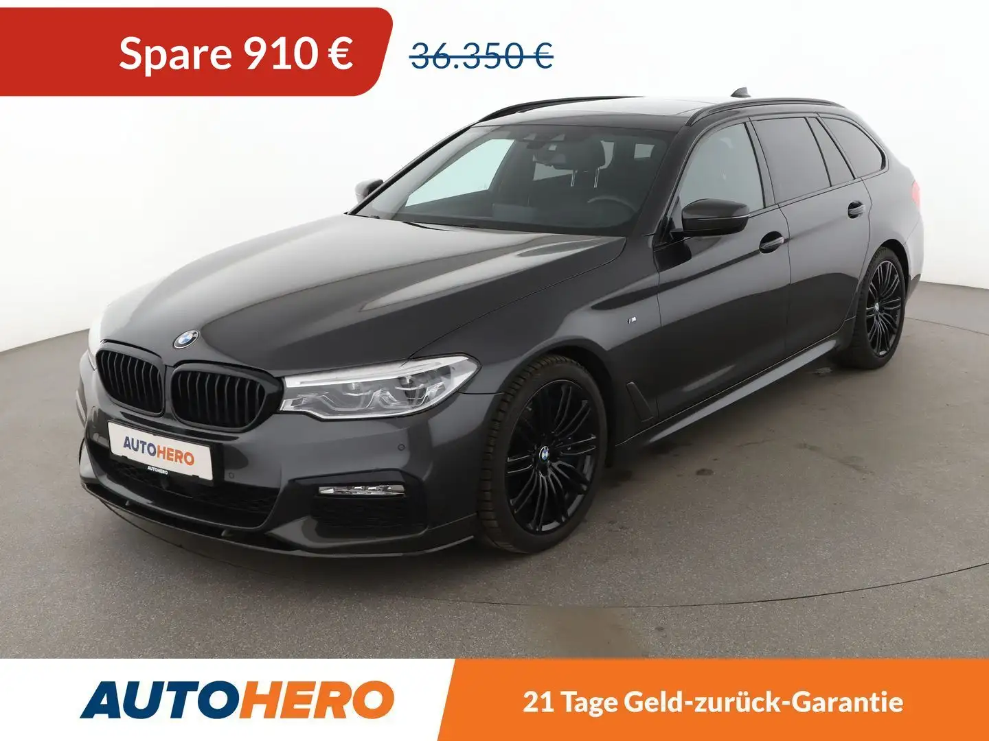 BMW 540 540i xDrive M Sport Aut.*NAVI*HUD*LED*ACC* Grau - 1