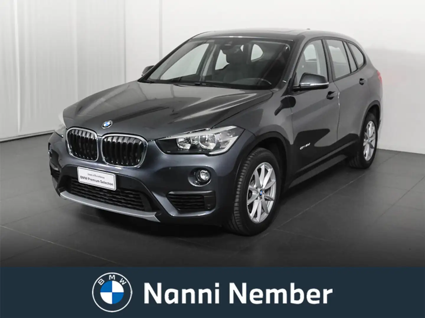 BMW X1 X1 sDrive16d Gris - 1