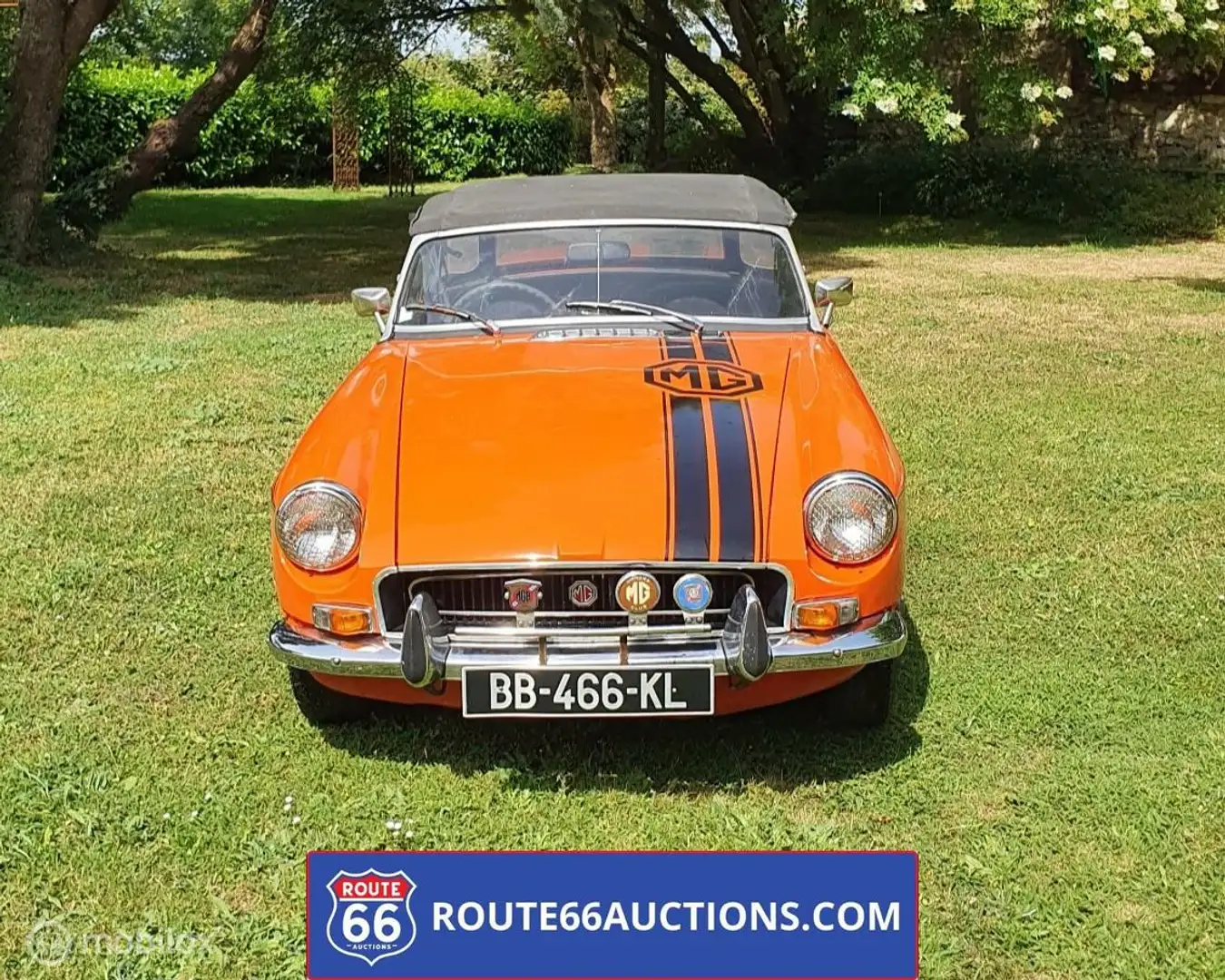 MG MGB Cabriolet -1972 | Route 66 Auctions Oranžová - 2