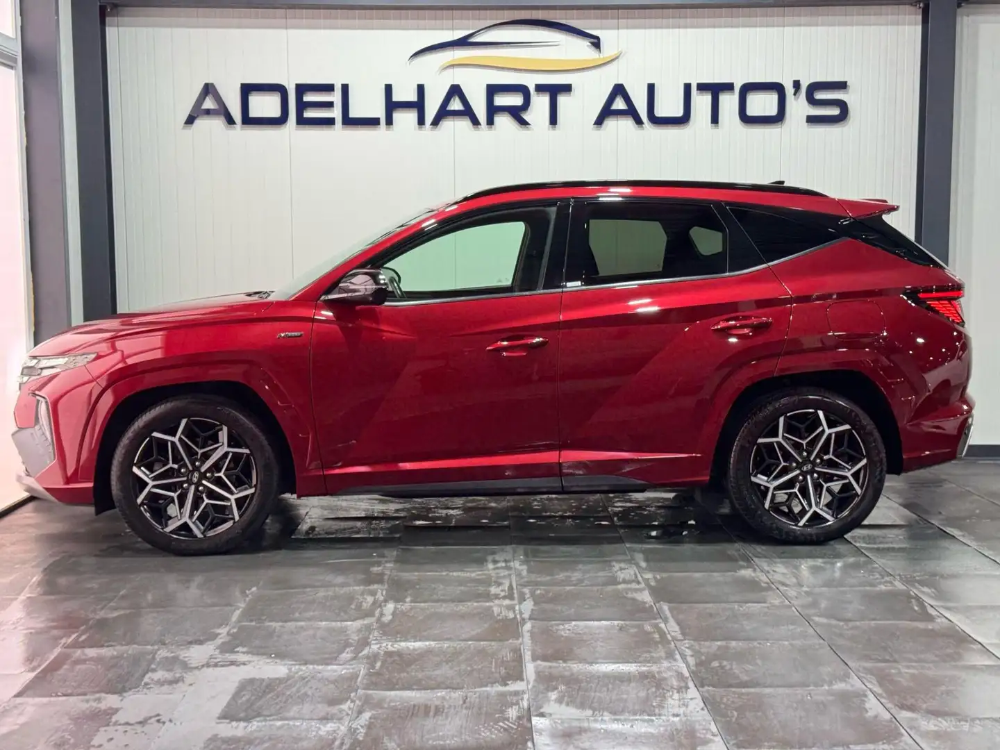 Hyundai TUCSON 1.6 T-GDI MHEV N Line / Navigatie full map / Camer Rood - 2