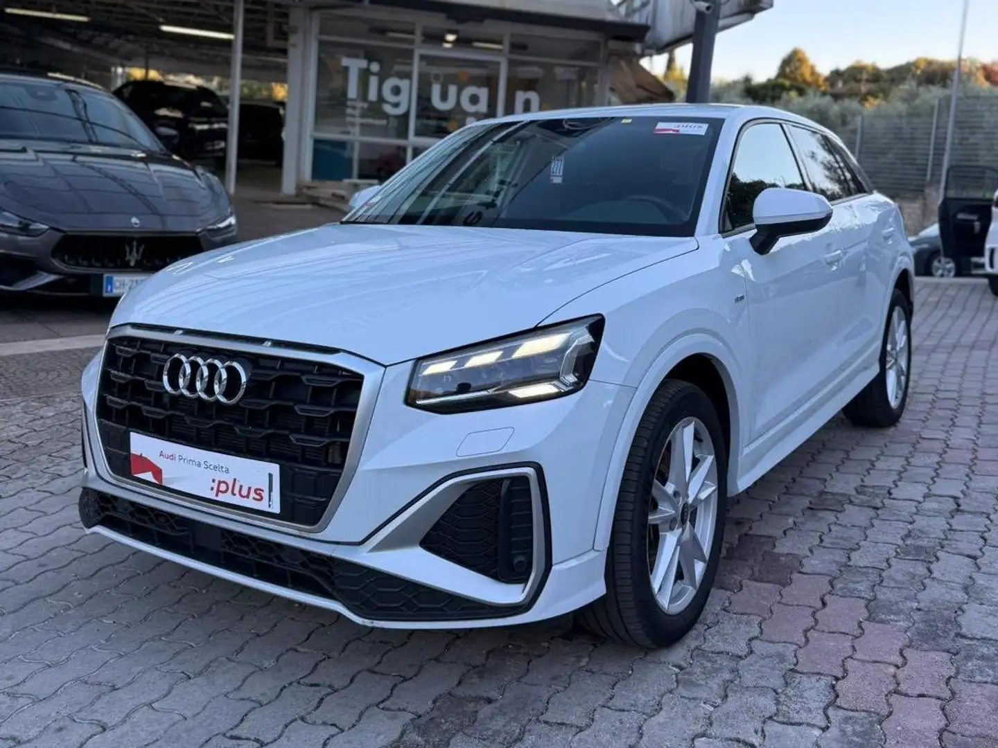 Audi Q2 Q2 I 2021 35 2.0 tdi S line edition s-tronic Blanco - 1