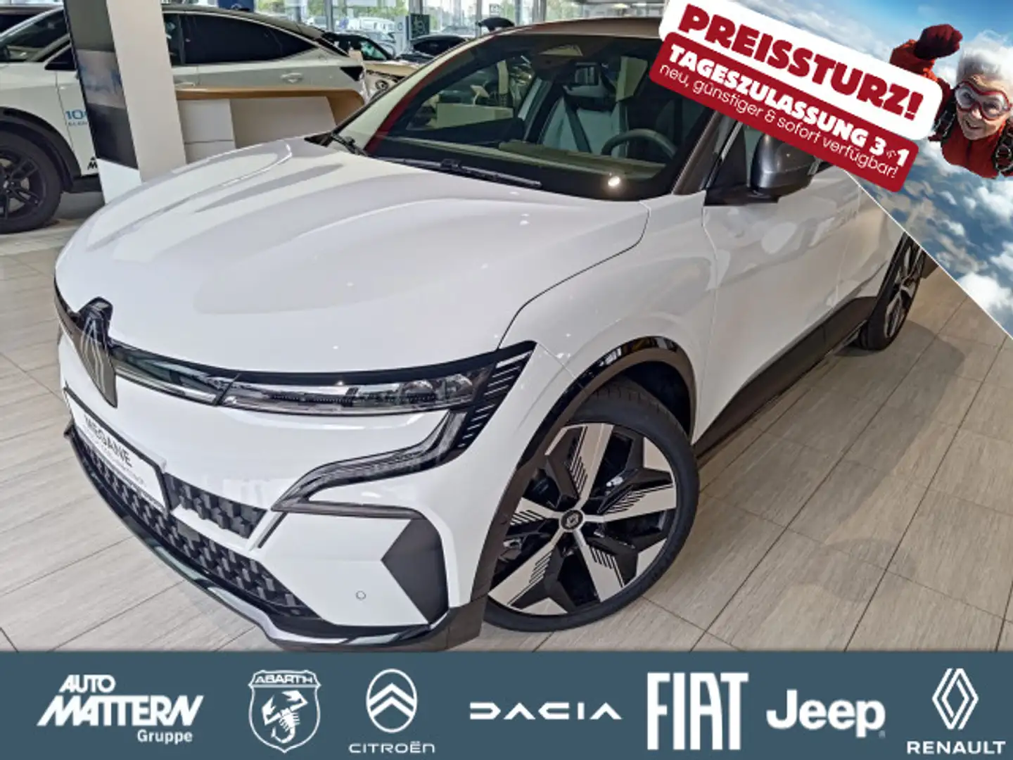 Renault Megane E-Tech Megane E-Tech Electric Techno EV60 220hp optimum Gris - 1
