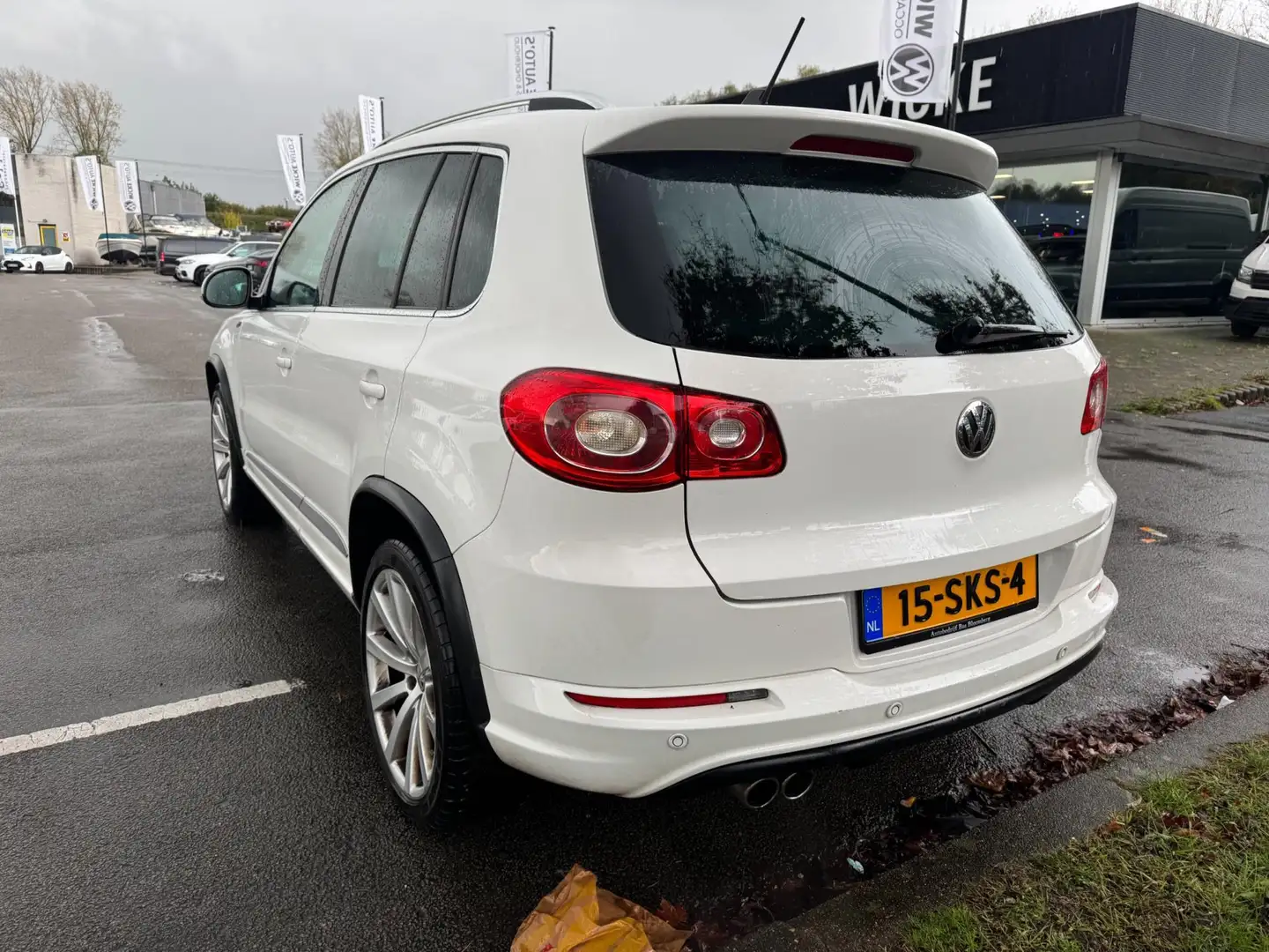 Volkswagen Tiguan 1.4 TSI R Line Panorama Xenon Navigatie PDC Blanc - 2