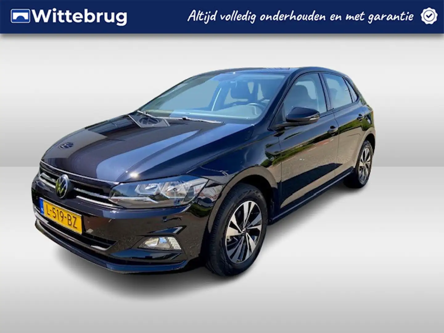 Volkswagen Polo 1.0 TSI Comfortline / Metallic/ Airco/ Navi/ Parke Negro - 1