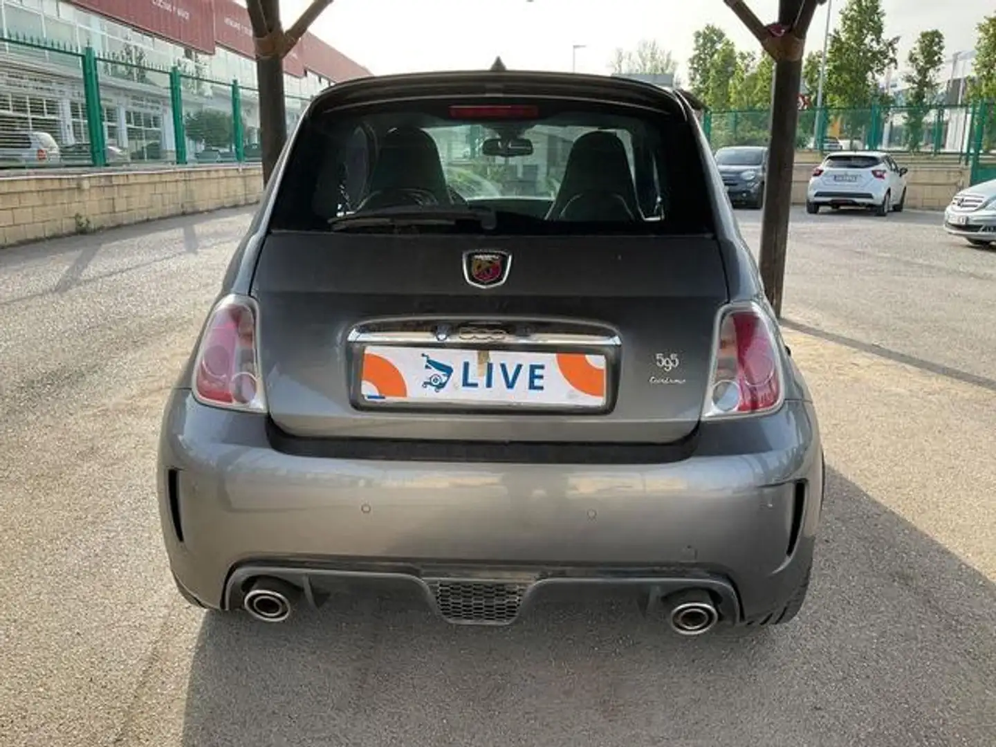 Abarth 595 1.4T JET TURISMO SECUENCIAL 160 Gris - 2