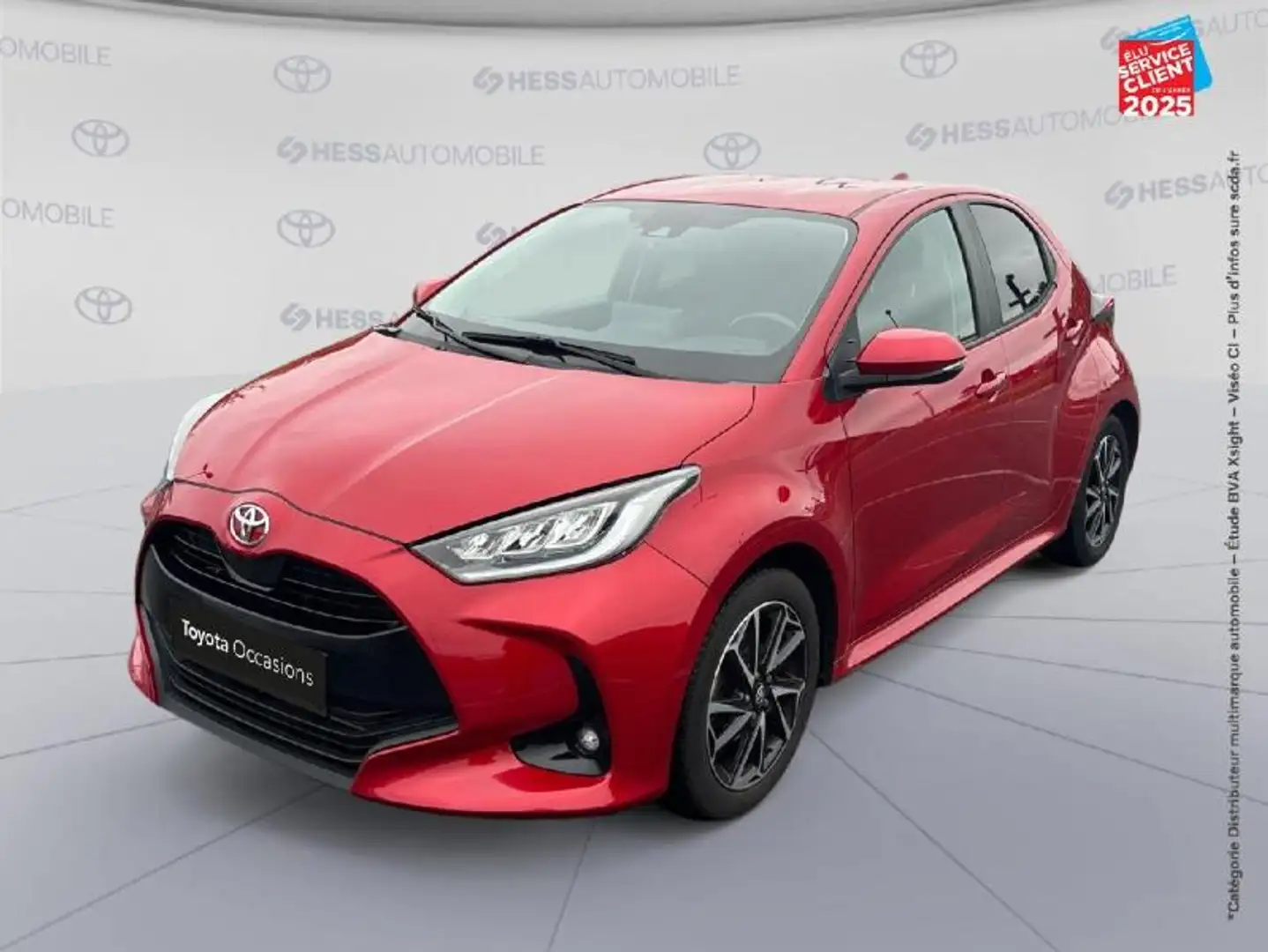Toyota Yaris 70 VVT-i Design 5p MY21 Rosso - 1