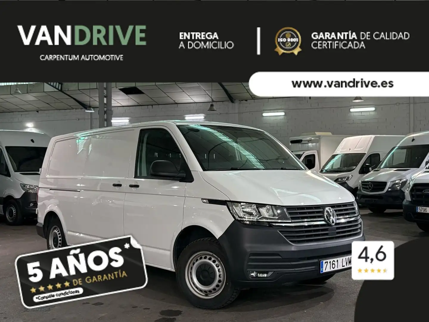 Volkswagen Transporter FURGÓN ABT E-TRANSPORTER 6.1 LARGO Blanco - 2