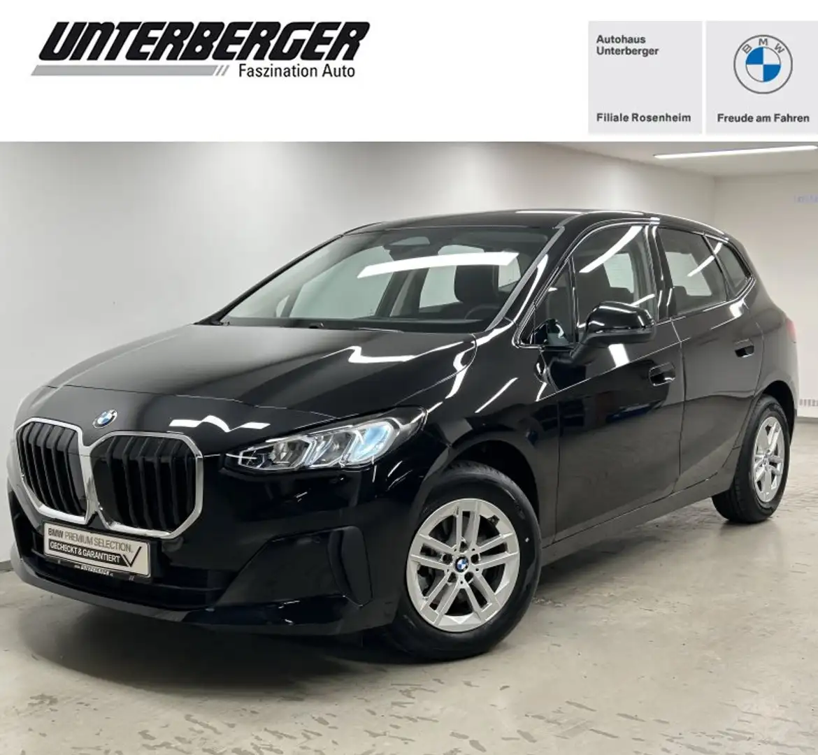 BMW 218 i Active Tourer Parkass. AHK DAB Noir - 1