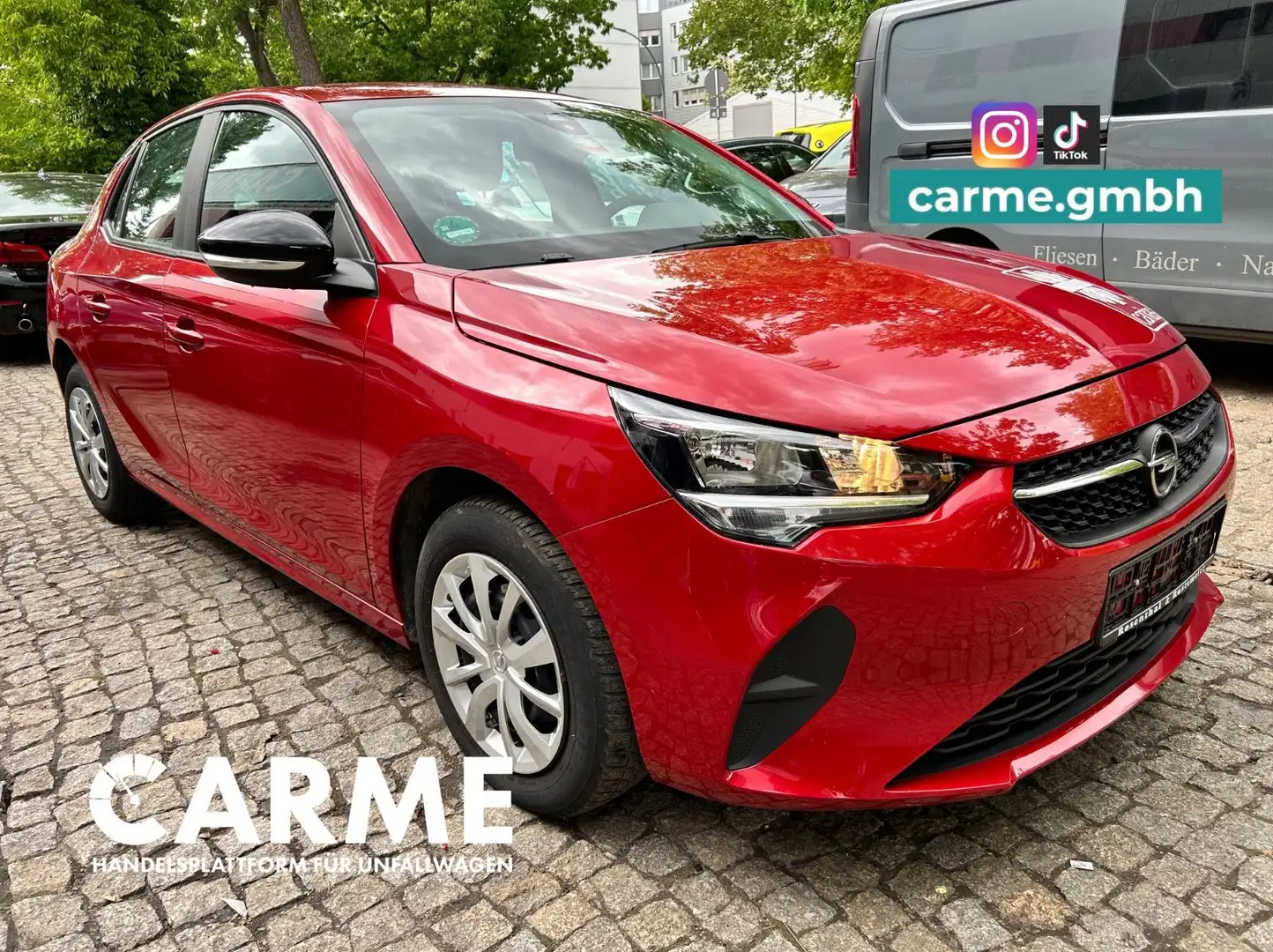 Opel Corsa 1.2 55kW Elegance 55KW Rouge - 1