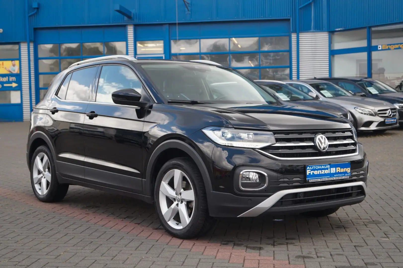Volkswagen T-Cross Style *Navi*Kamera*Lane*Side*ACC*AHK*LED Schwarz - 1