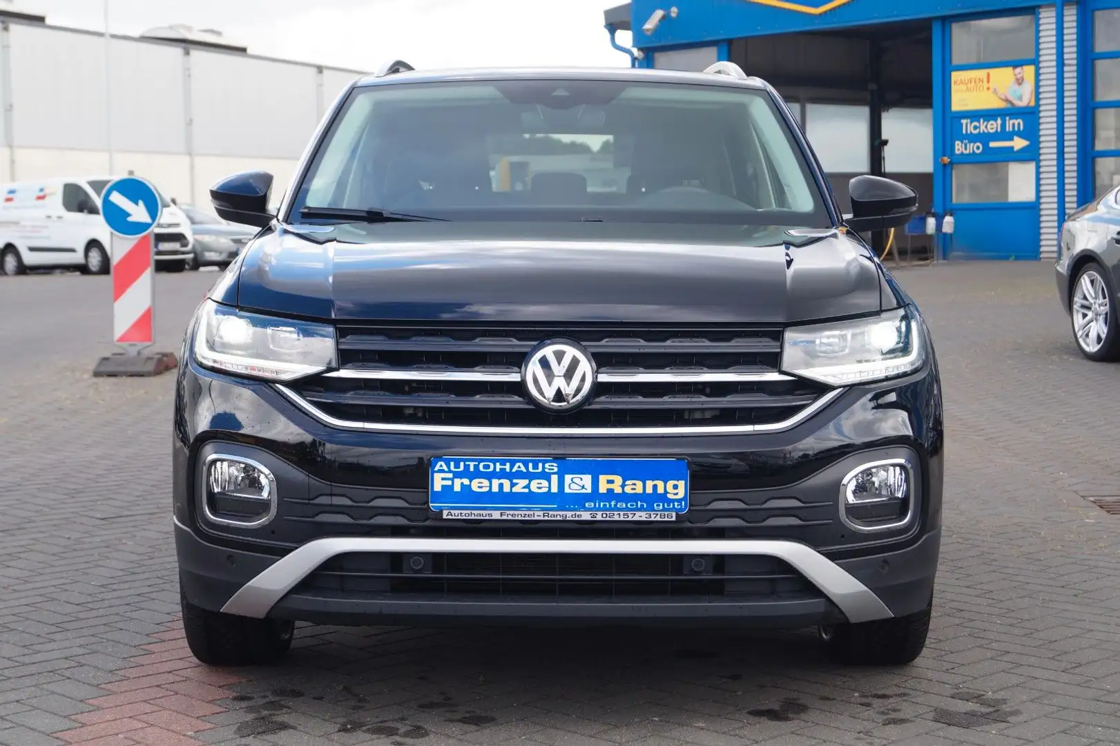 Volkswagen T-Cross Style *Navi*Kamera*Lane*Side*ACC*AHK*LED Schwarz - 2