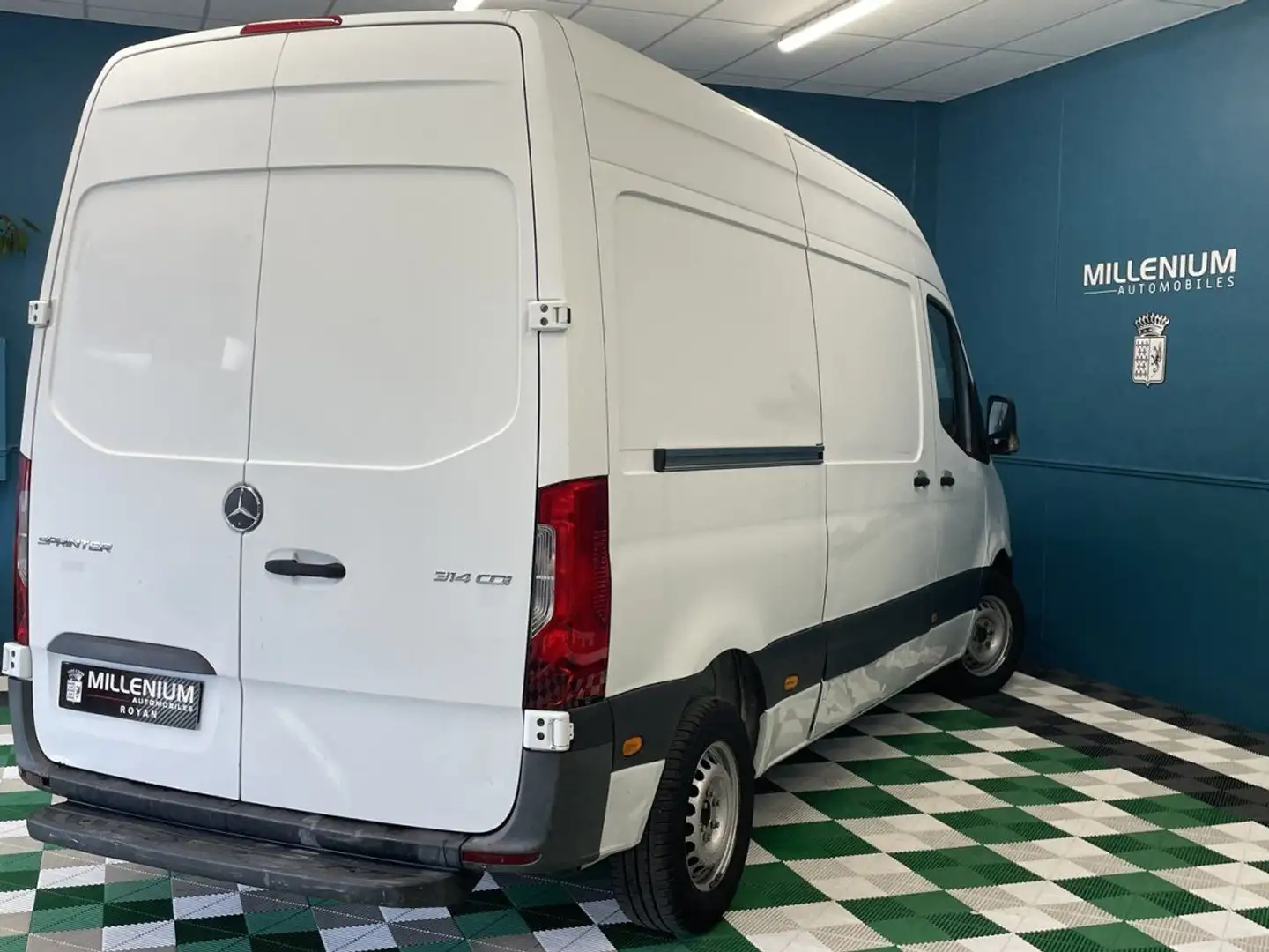 Mercedes-Benz Sprinter FG 314 CDI TVA RECUPERABLE Blanc - 2