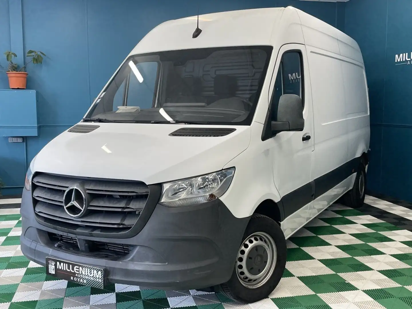 Mercedes-Benz Sprinter FG 314 CDI TVA RECUPERABLE Blanc - 1