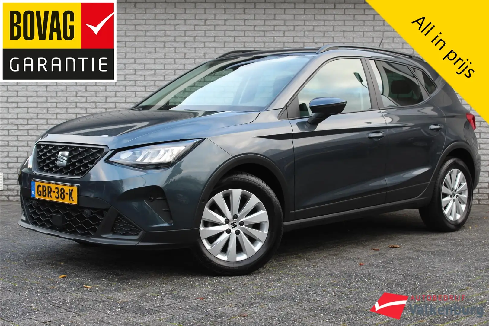 SEAT Arona 1.0 TSI 95pk Style | Camera | PDC | Carplay | Stoe Grijs - 1