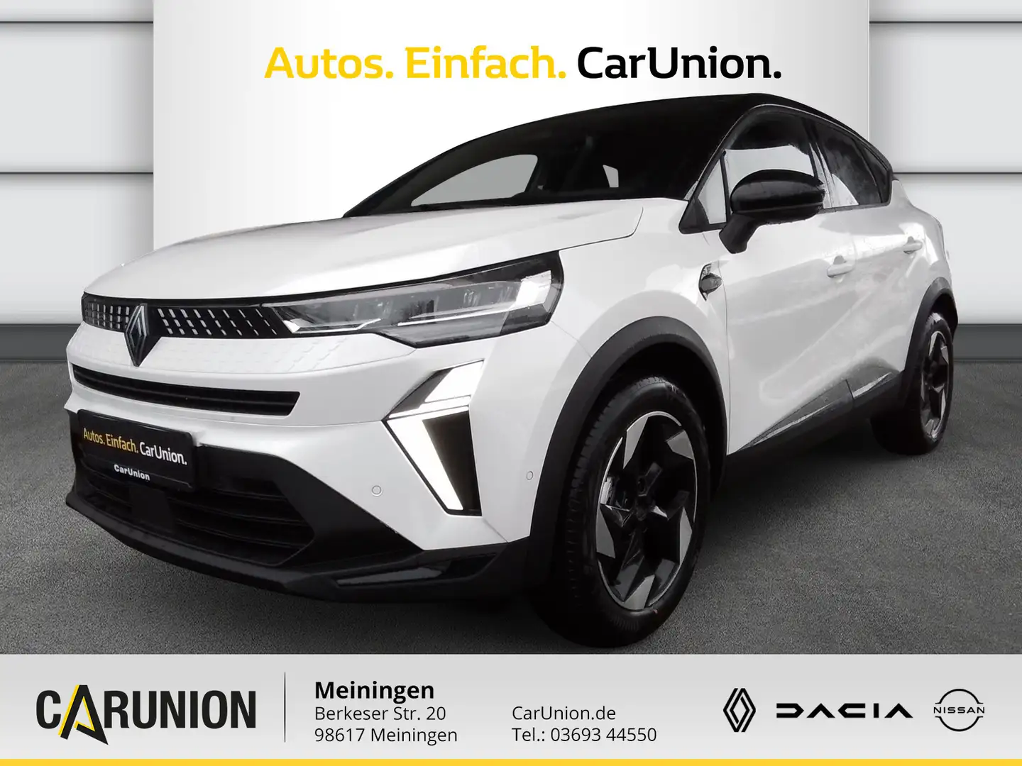 Renault Captur Techno Mild Hybrid 140 Bianco - 1